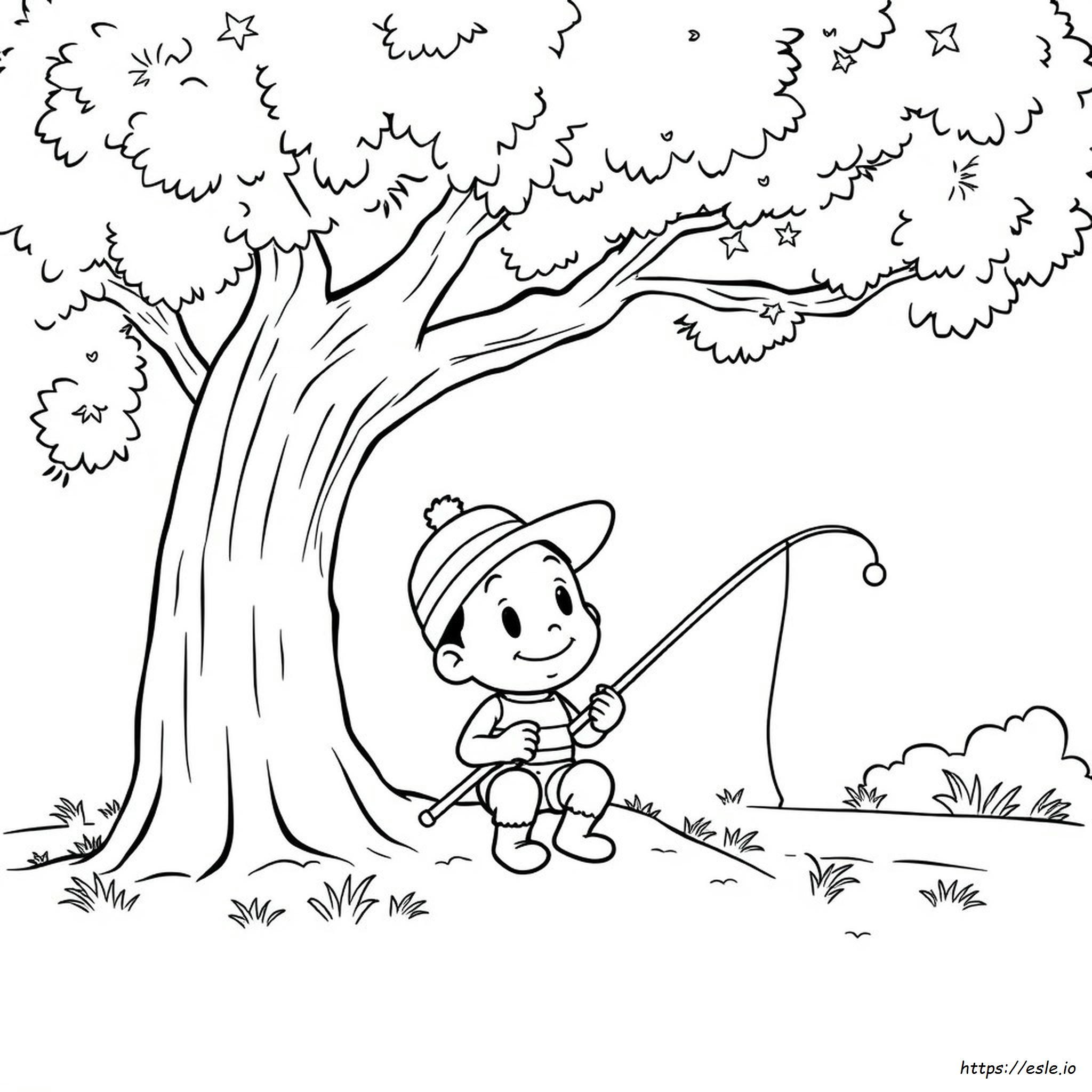 Nobita Coloring Page - Free Printable