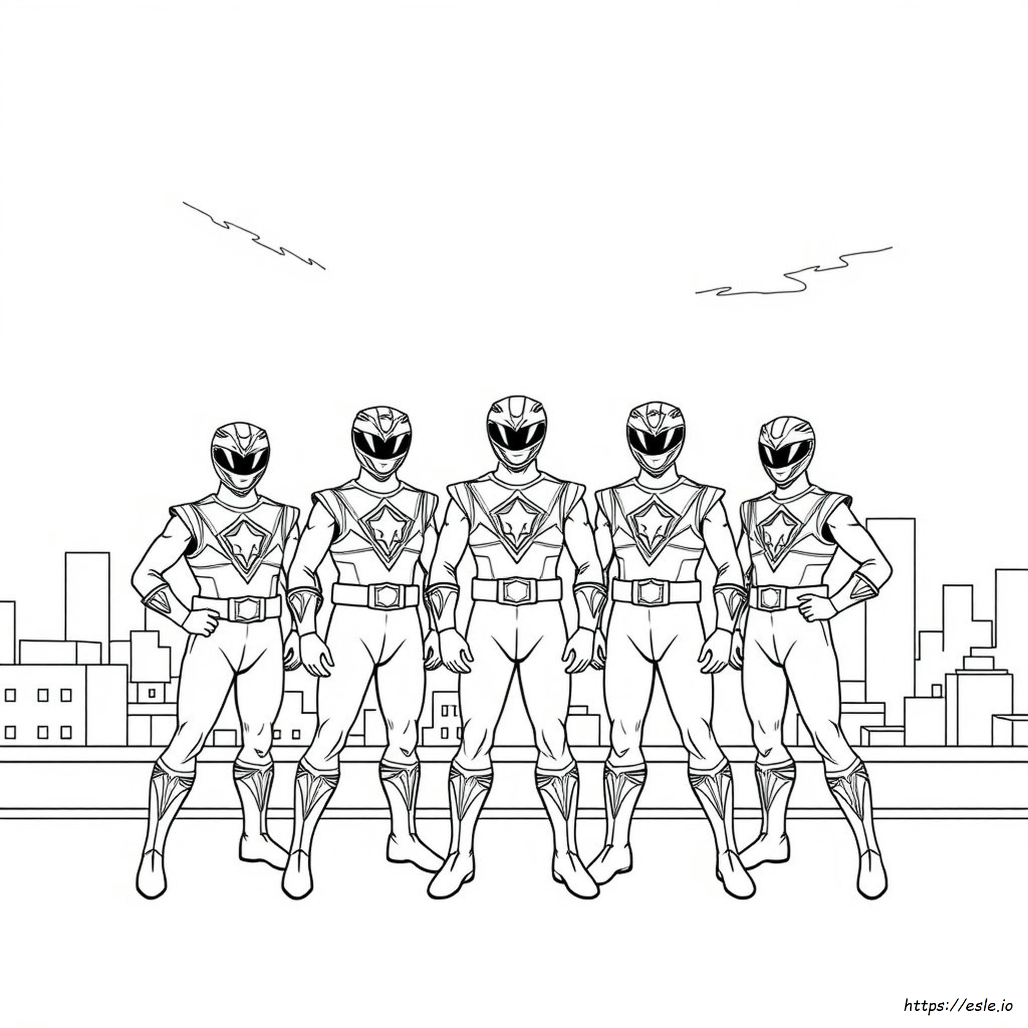 Coloriages Power Rangers