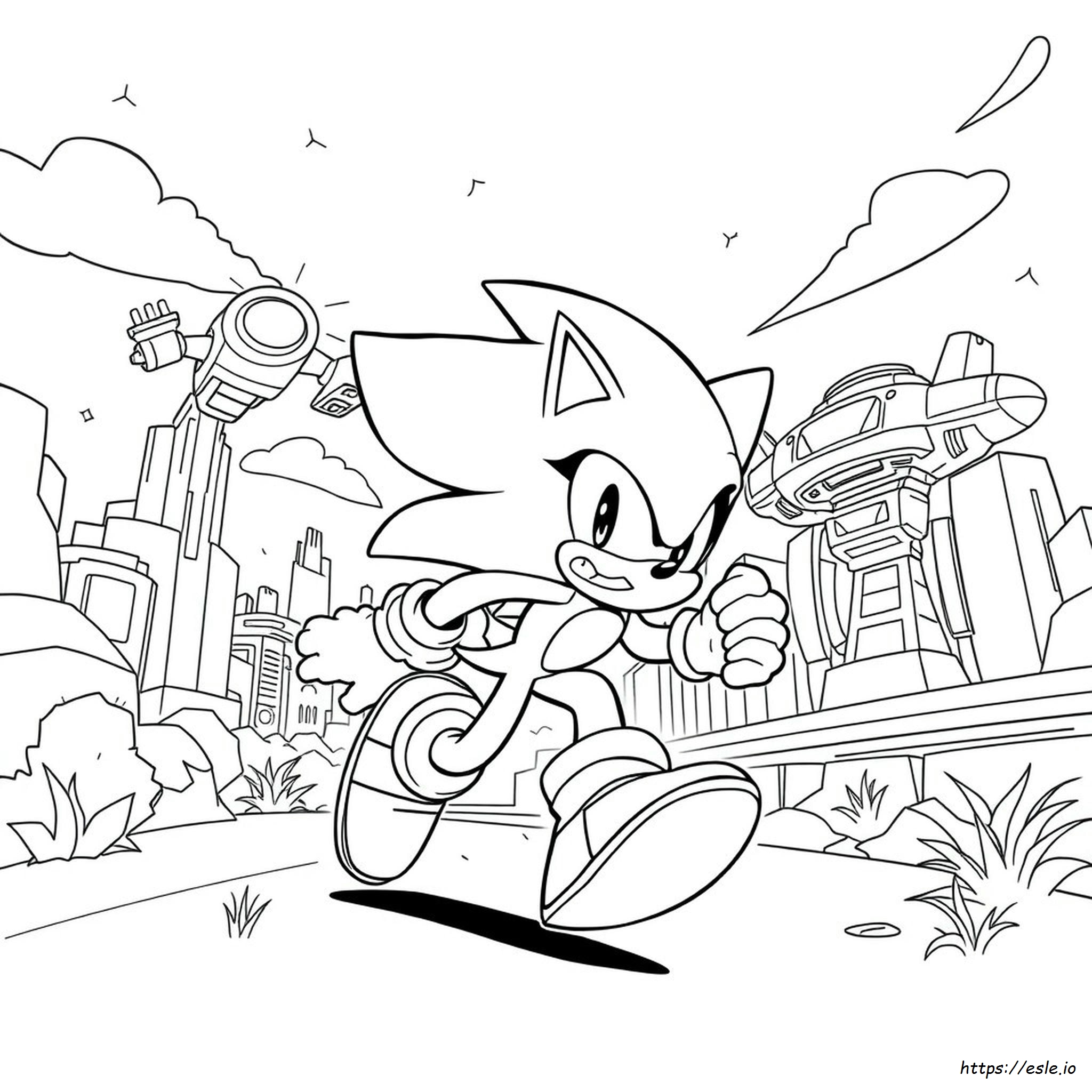 Sonic X Coloring Pages - Printable for Kids