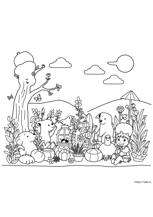 Coloriages De Scènes