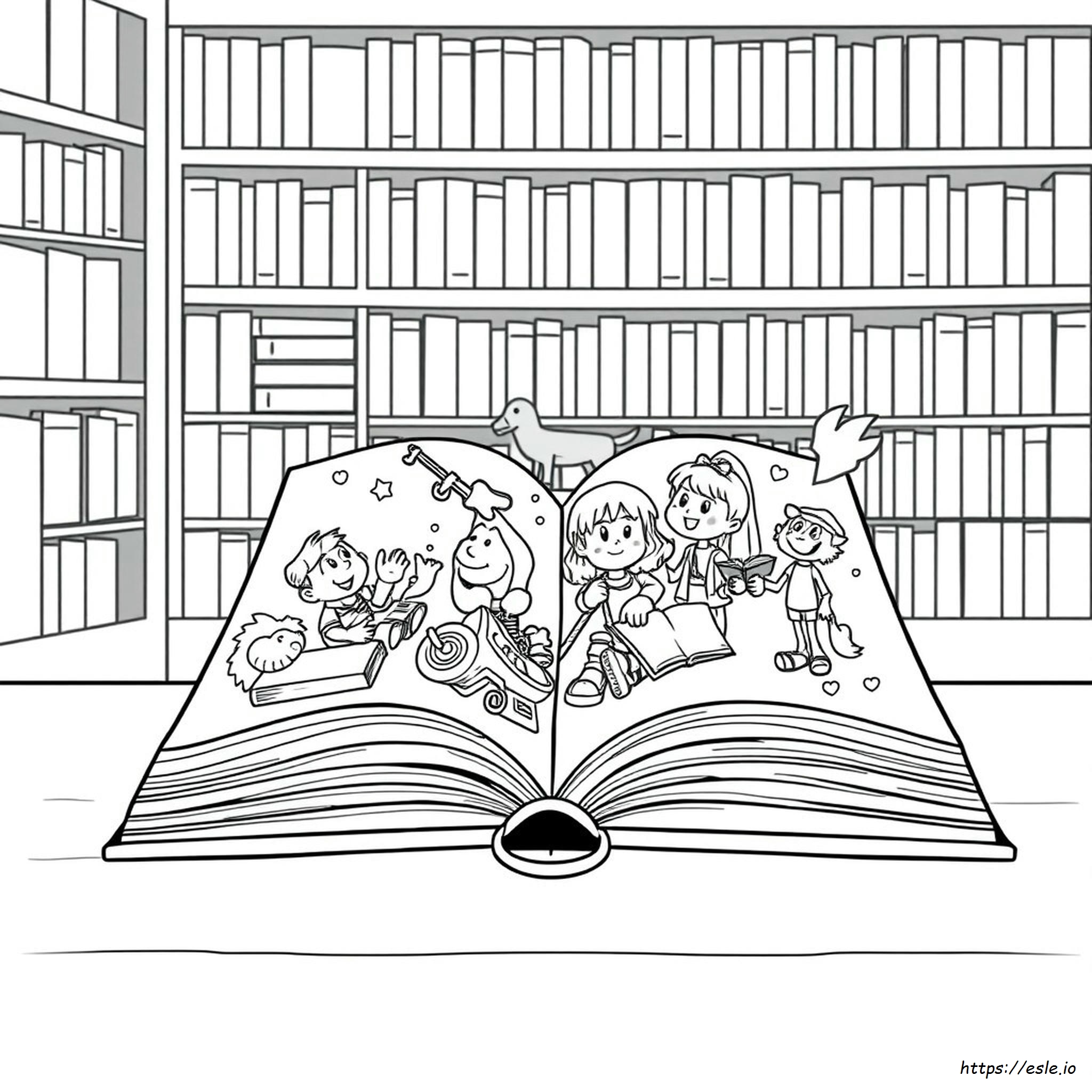 Literature Coloring Pages