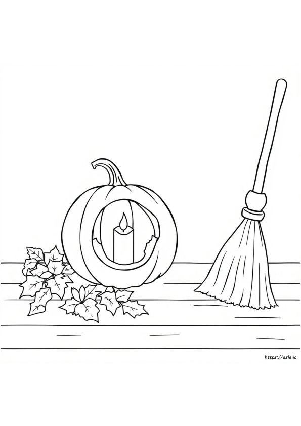 Pagini De Colorat De Halloween