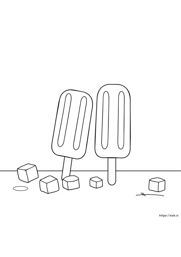Dibujos De Paletas Para Colorear