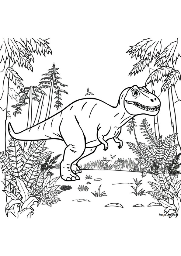 Tylosaurus Värityskuva