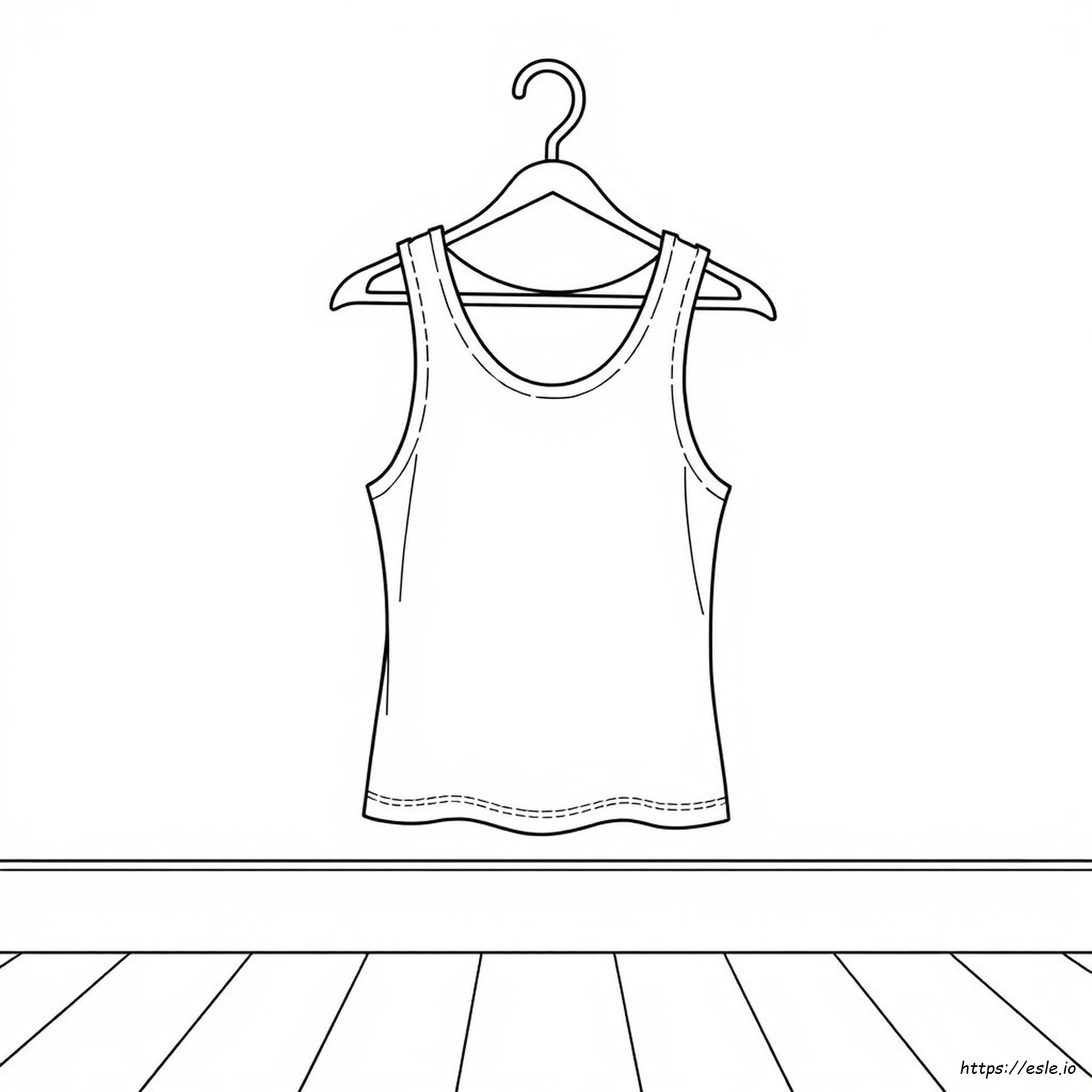 Tanktop Ausmalbilder
