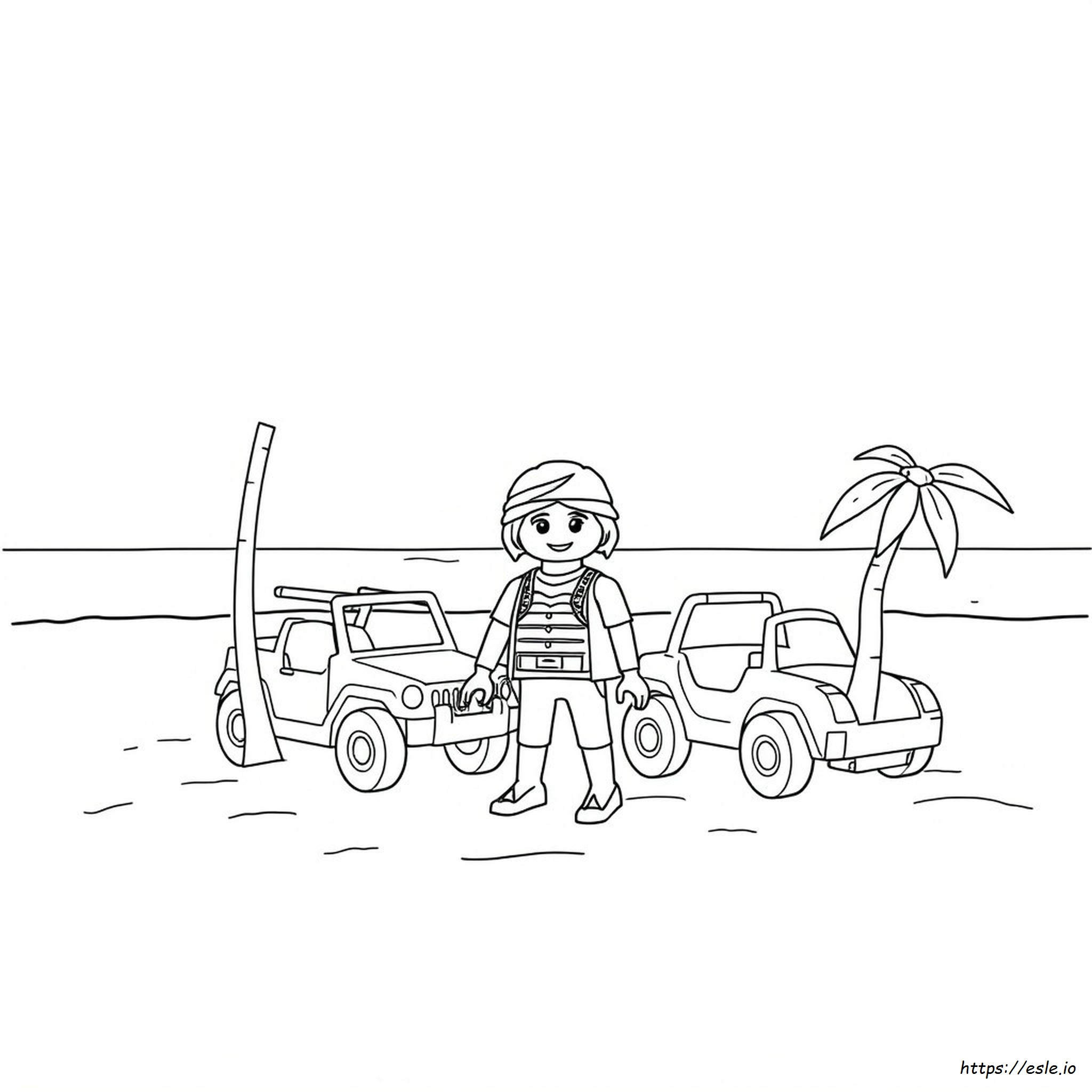 Playmobil Colouring Pages