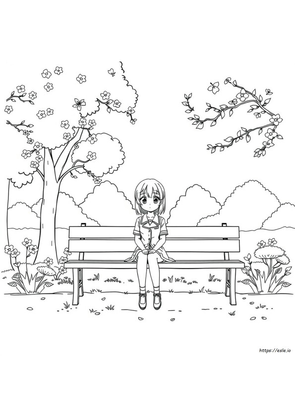 Anime Drawings For Coloring