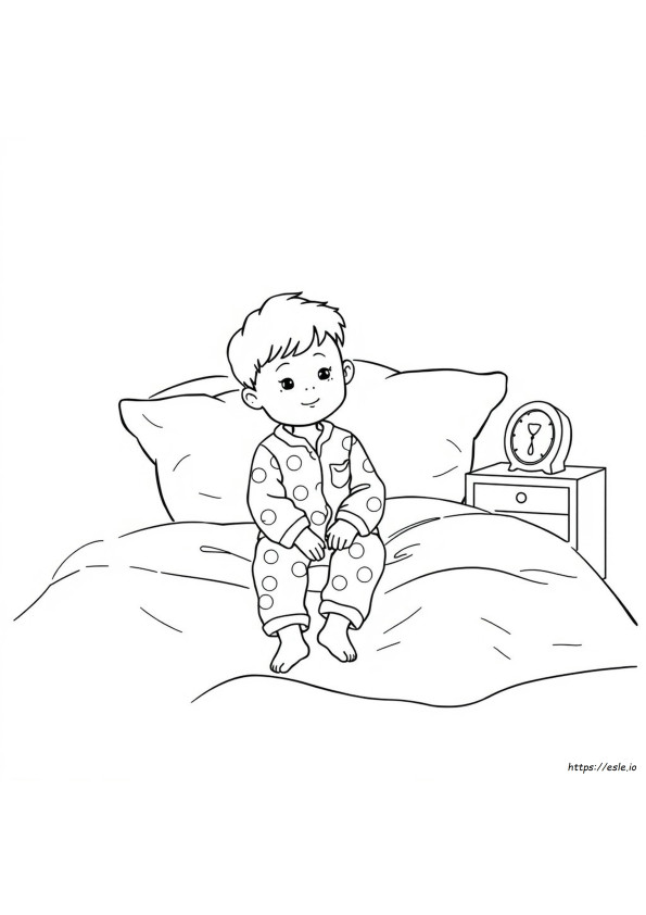 Coloriage Pyjama