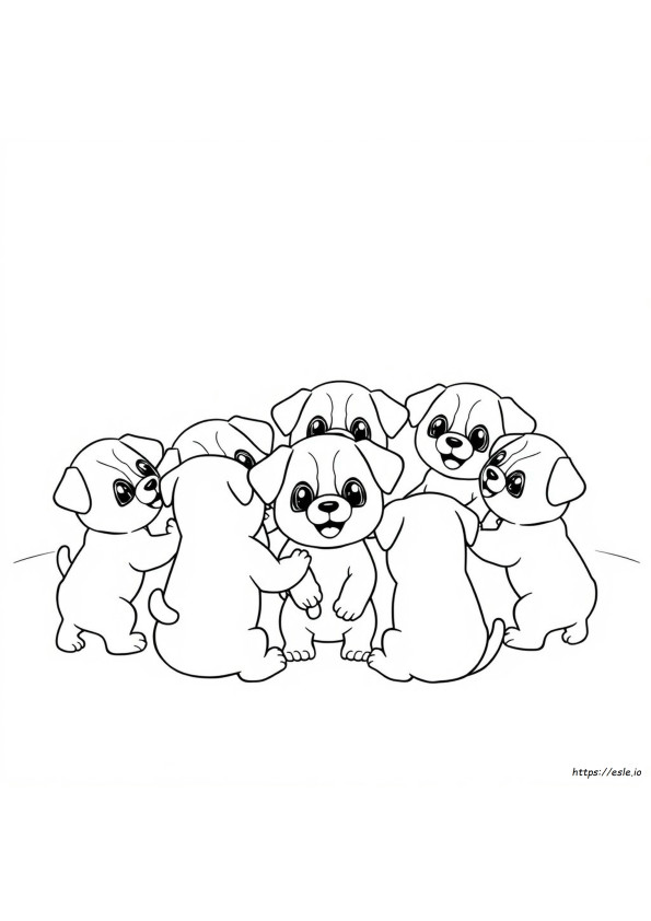 Awana Puggles Gambar Mewarnai