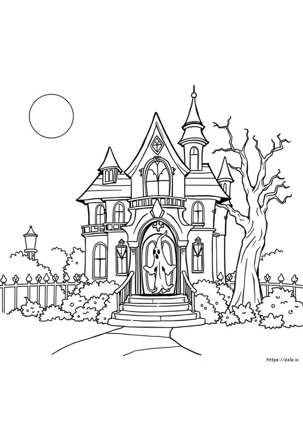 Coloriages À Imprimer Disney Le Manoir Hanté