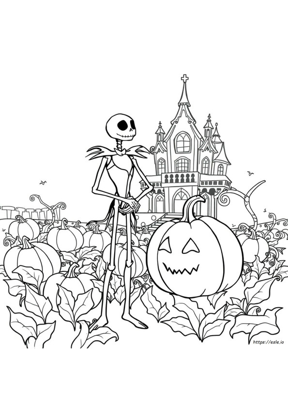 The Nightmare Before Christmas Coloring