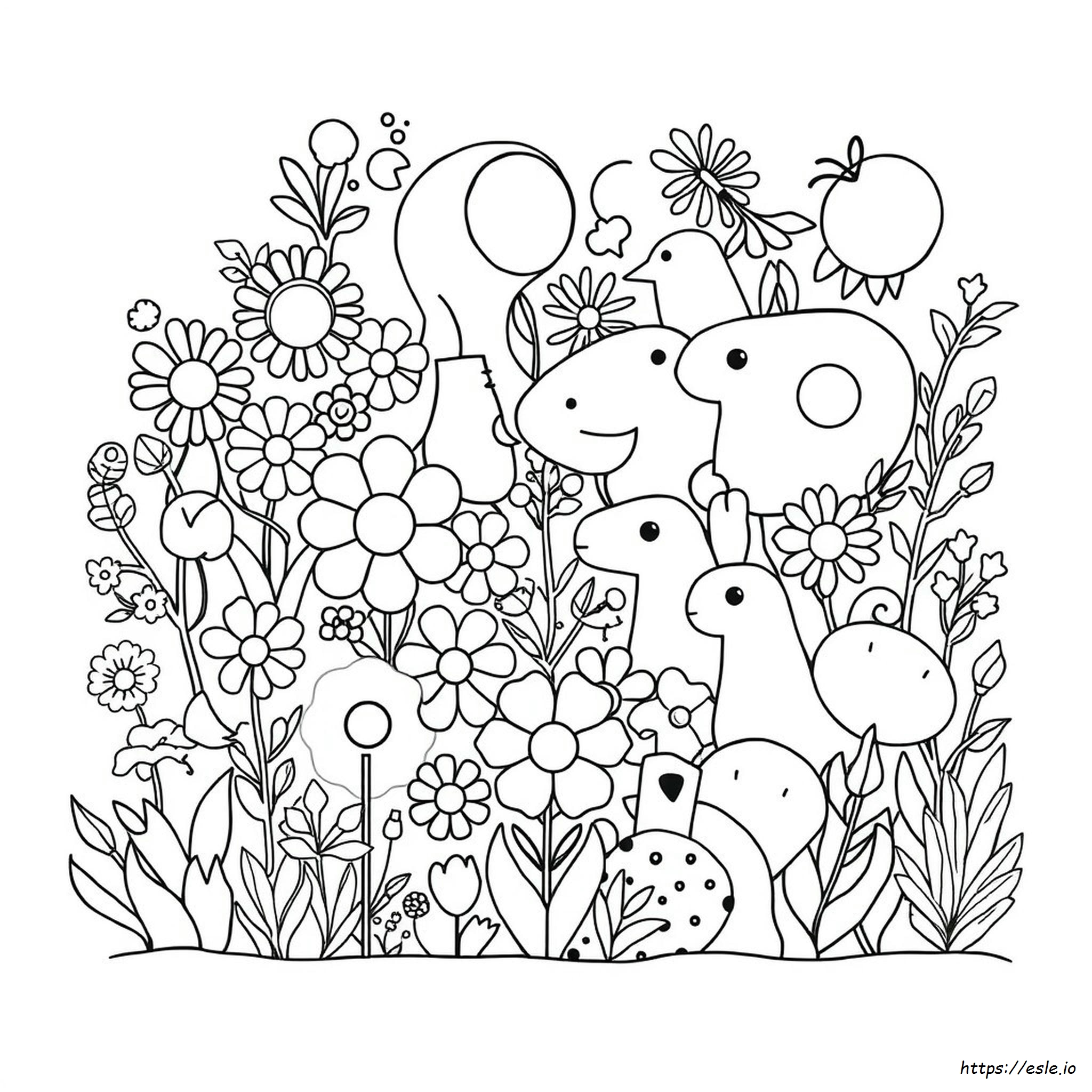 Collage Coloring Pages