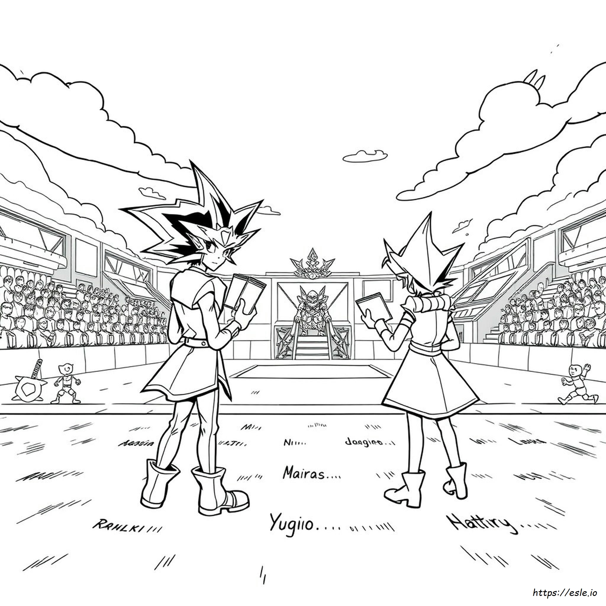 Yugioh Coloring Pages
