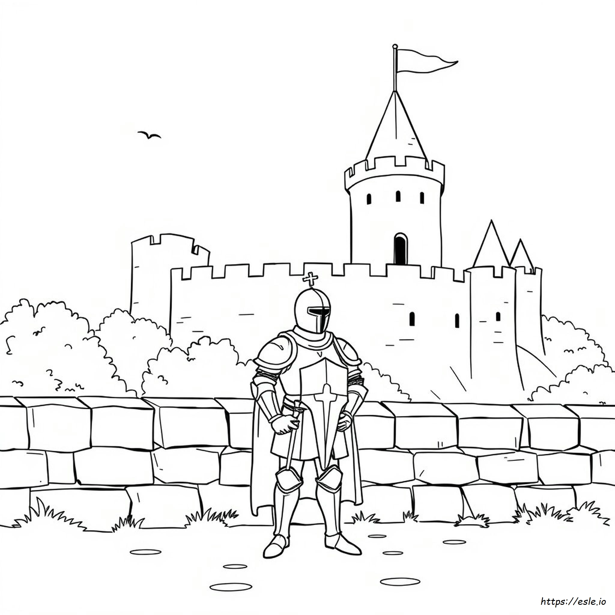 Ritter Ausmalbilder