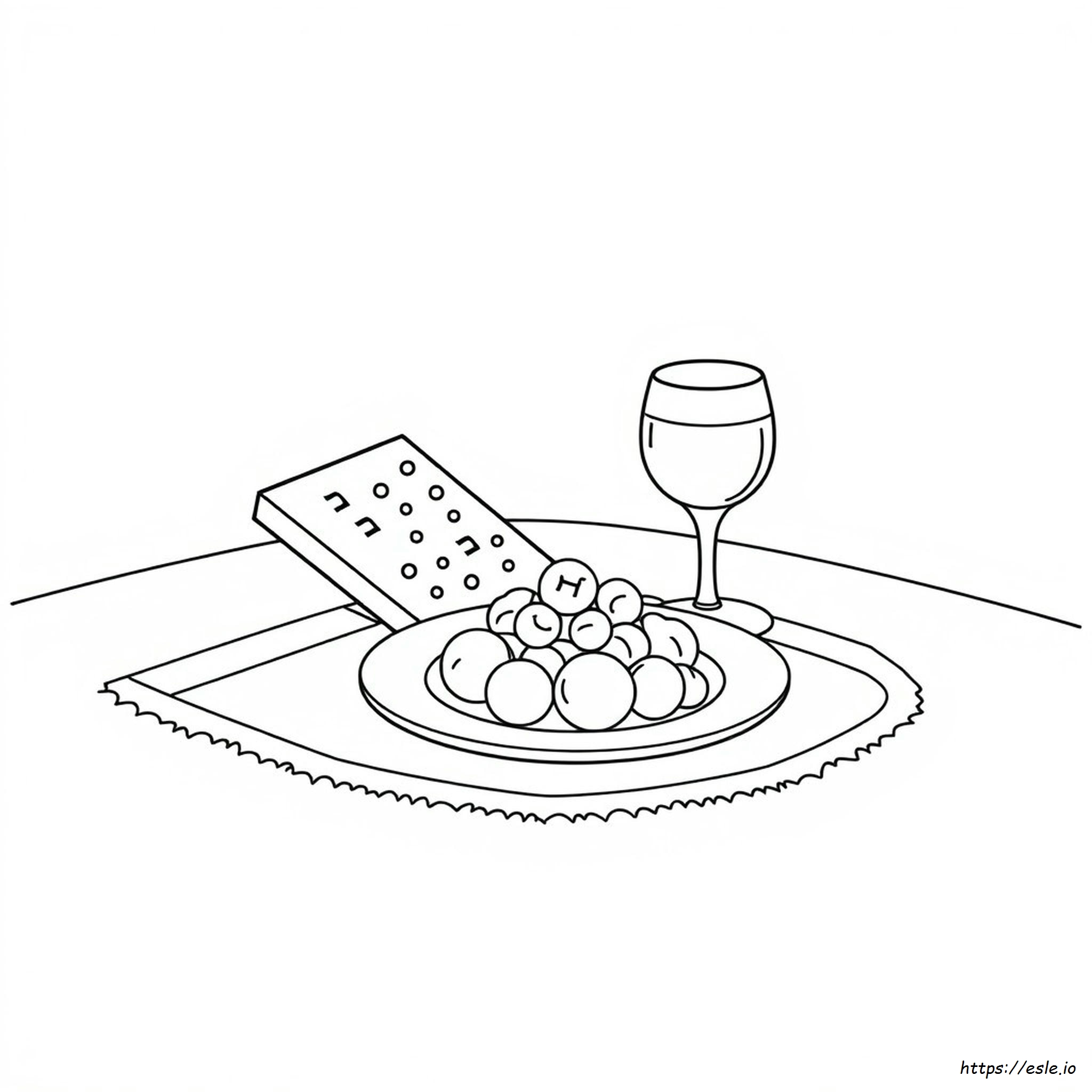 Passover Coloring Pages For Preschoolers - Free Printable