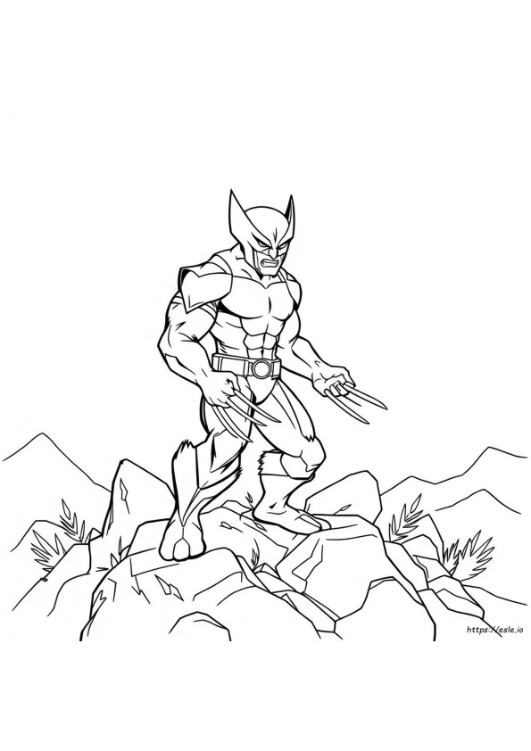 Wolverine Coloring Pages