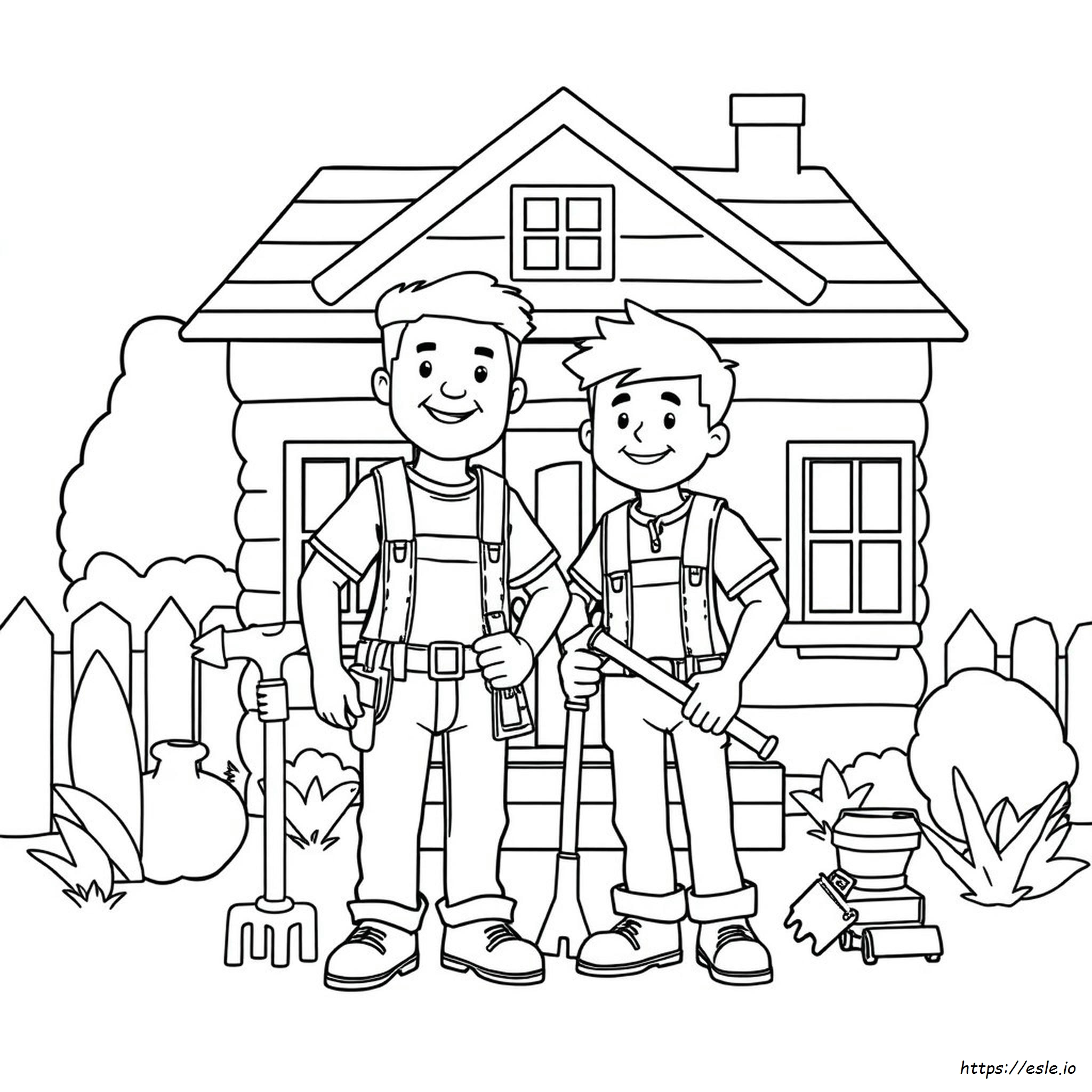 Steve And Alex Coloring Pages