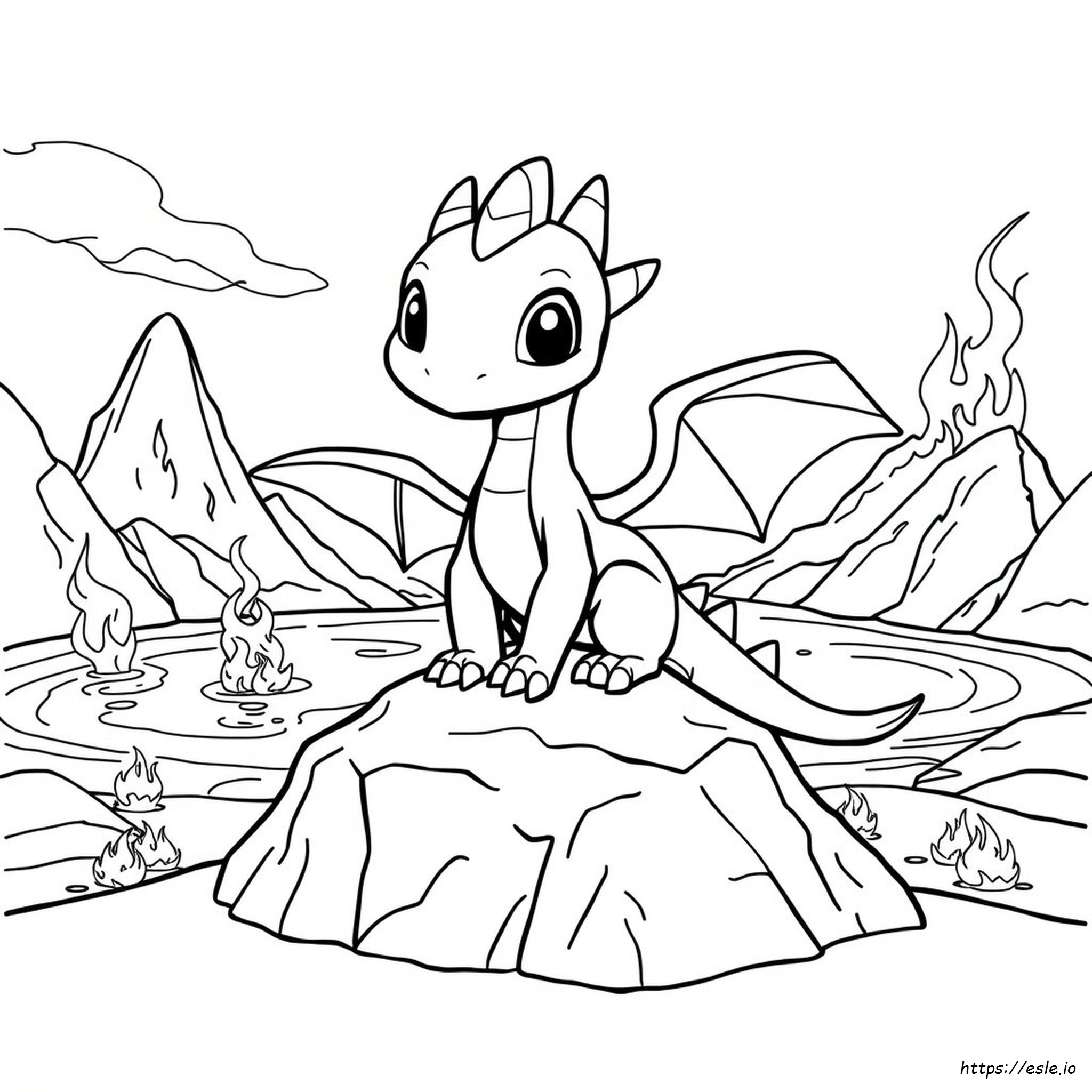 Spike O Dragão Para Colorir - Grátis para Imprimir