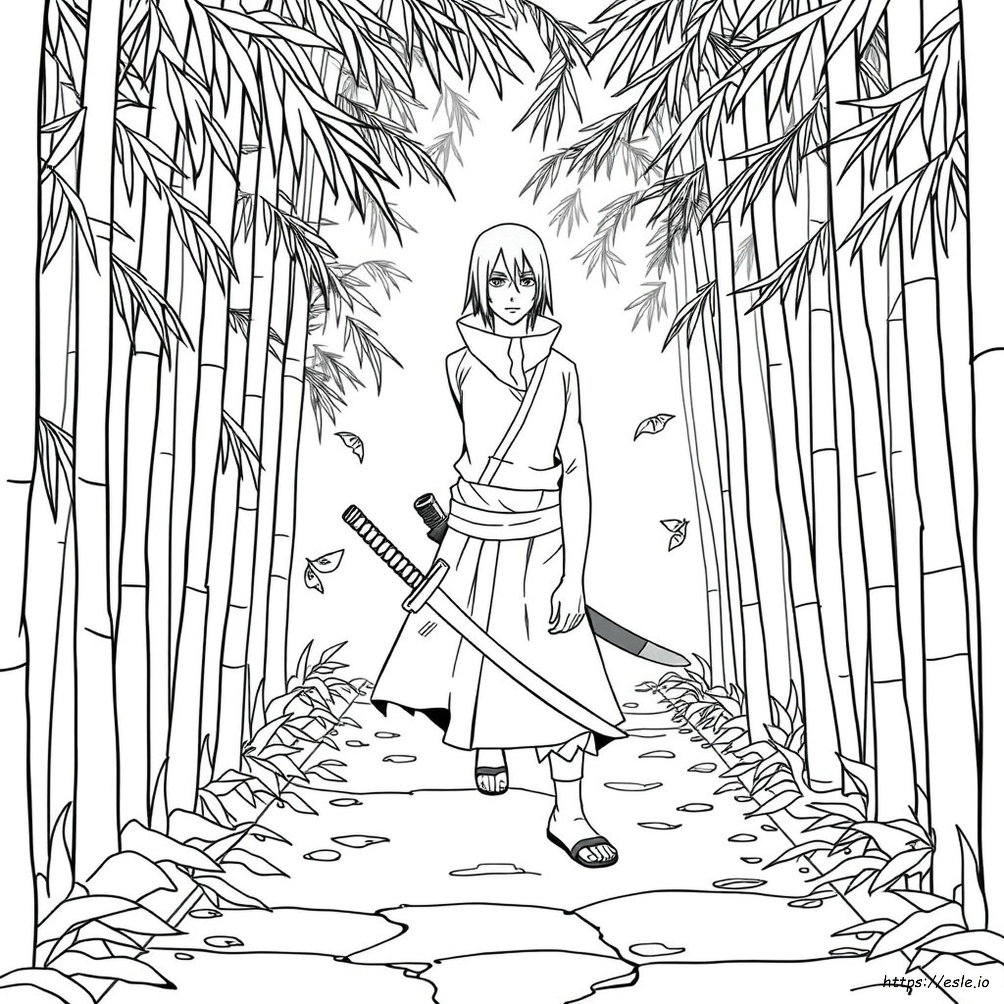 Itachi Uchiha Coloring Pages - Free Printable Anime Art