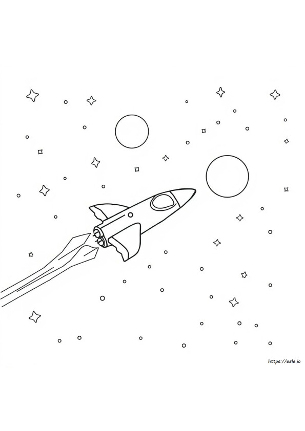 Space Coloring Pictures