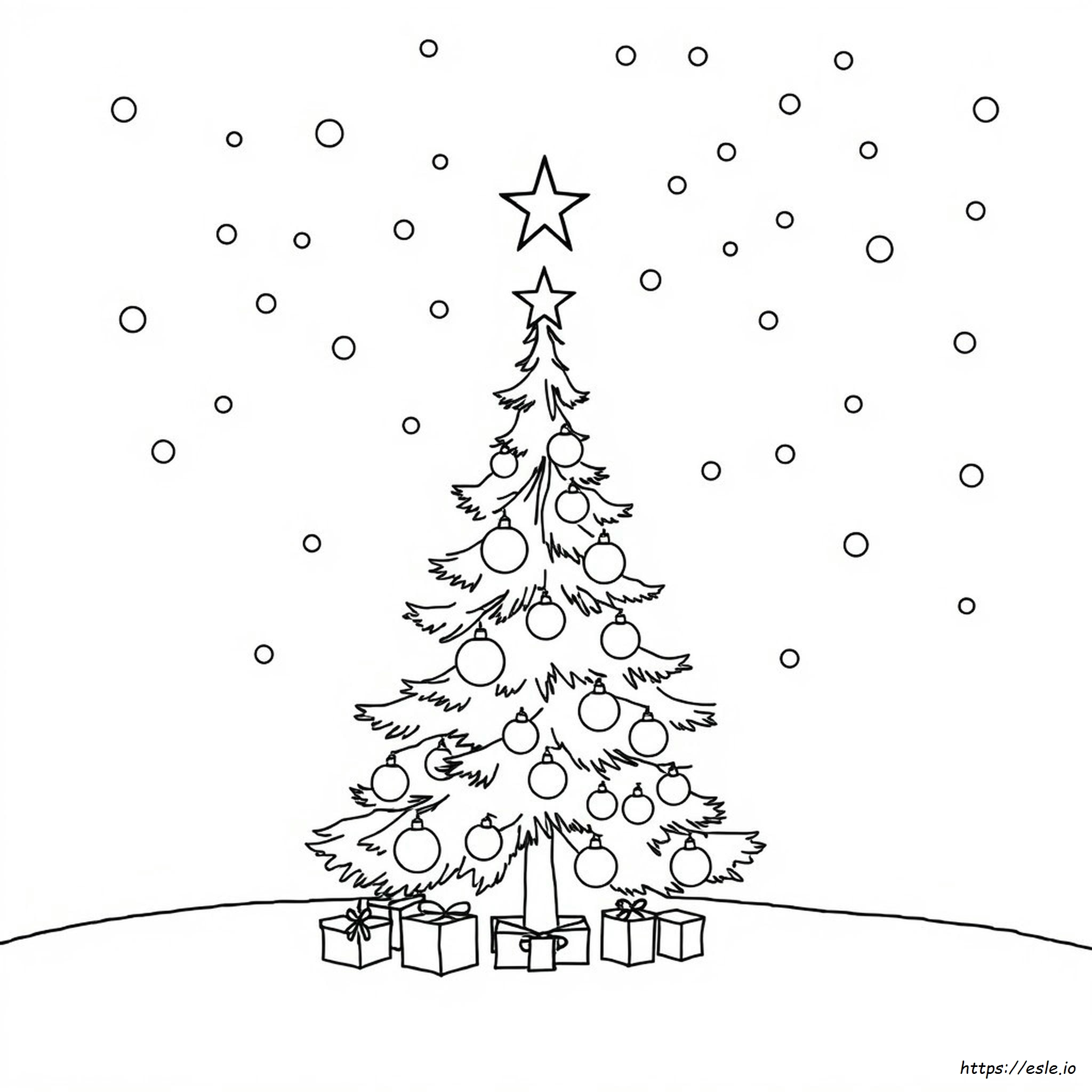 Gambar Mewarnai Natal - Gratis untuk Dicetak