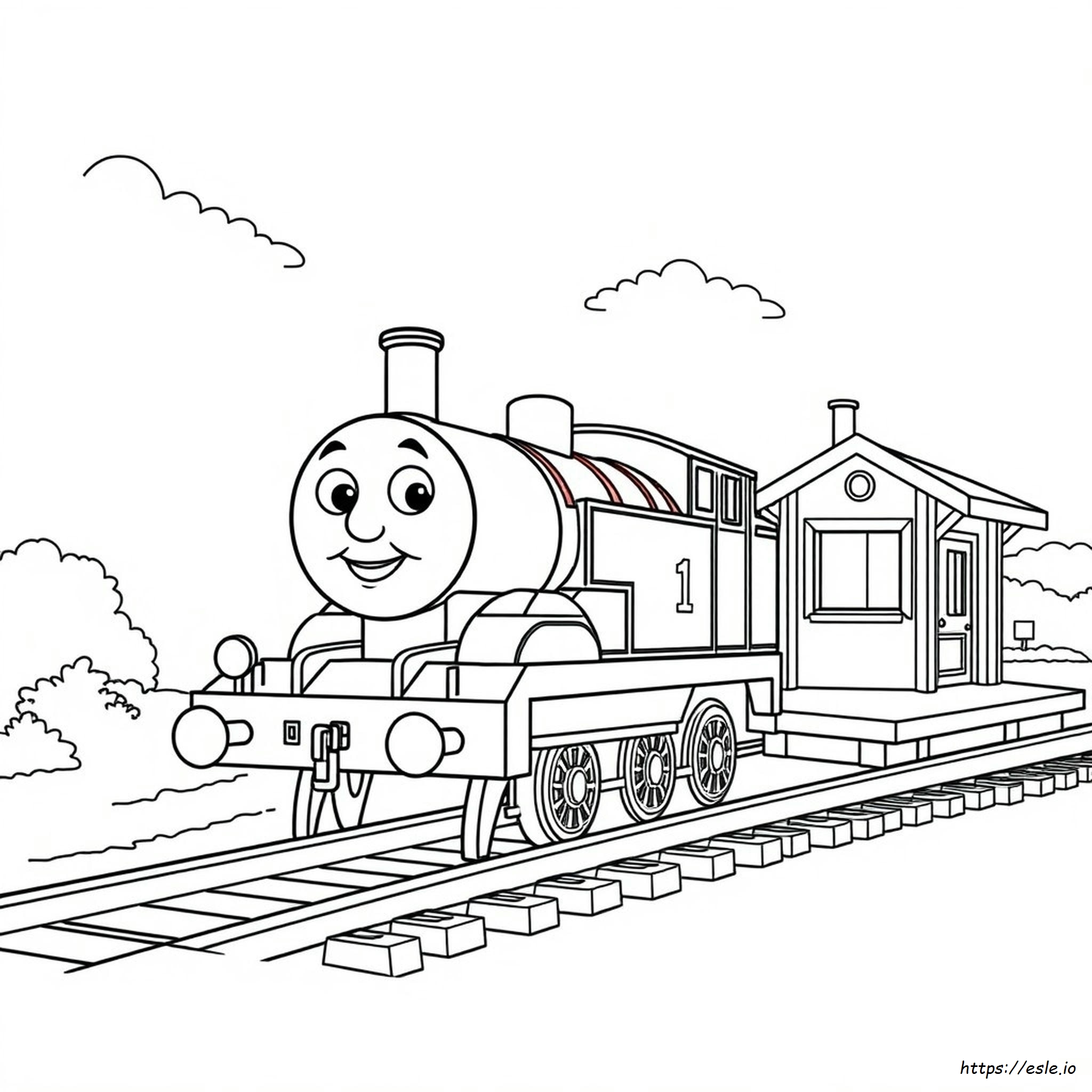 Thomas The Tank Engine Free Coloring Pages