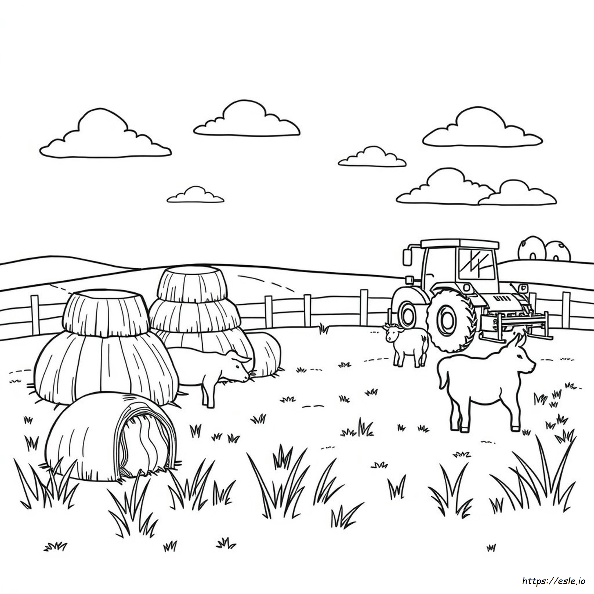 Hay Day Coloring Pages