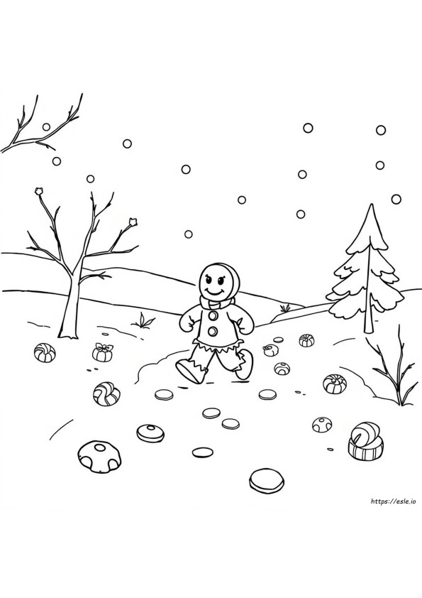 Disegni Da Colorare Gratuiti Da Stampare Pan Di Zenzero