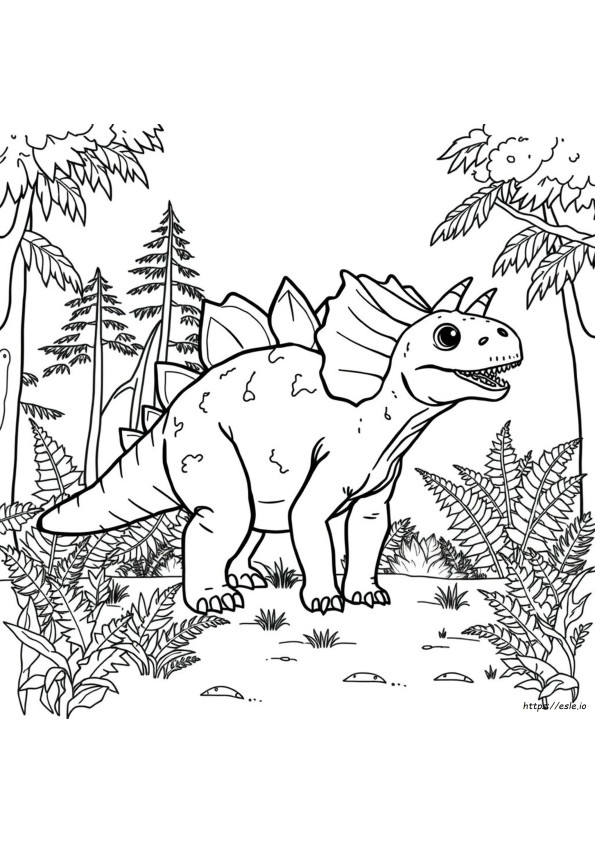 Ceratosaurus Värityskuvat