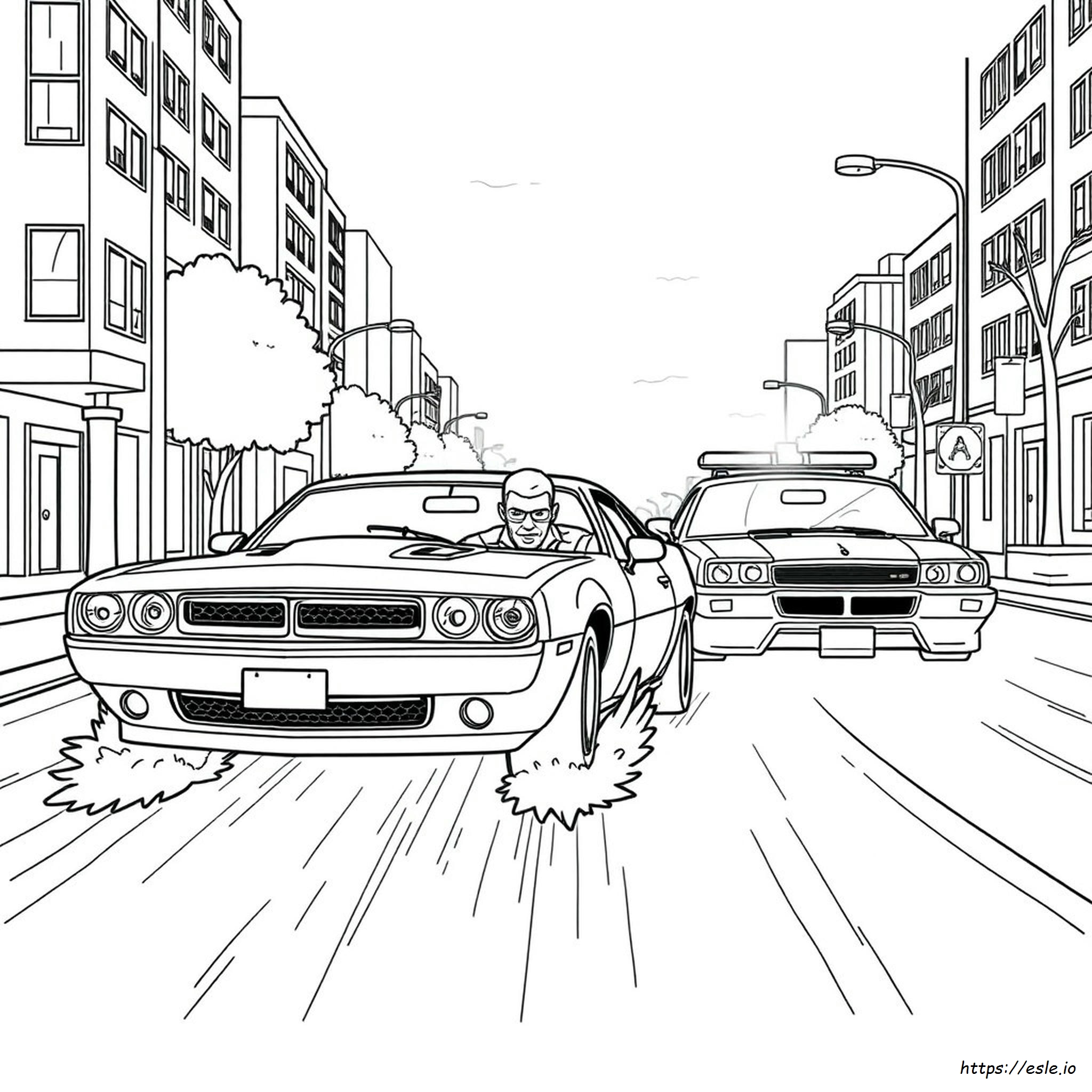 Kolorowanki Dom Fast And Furious