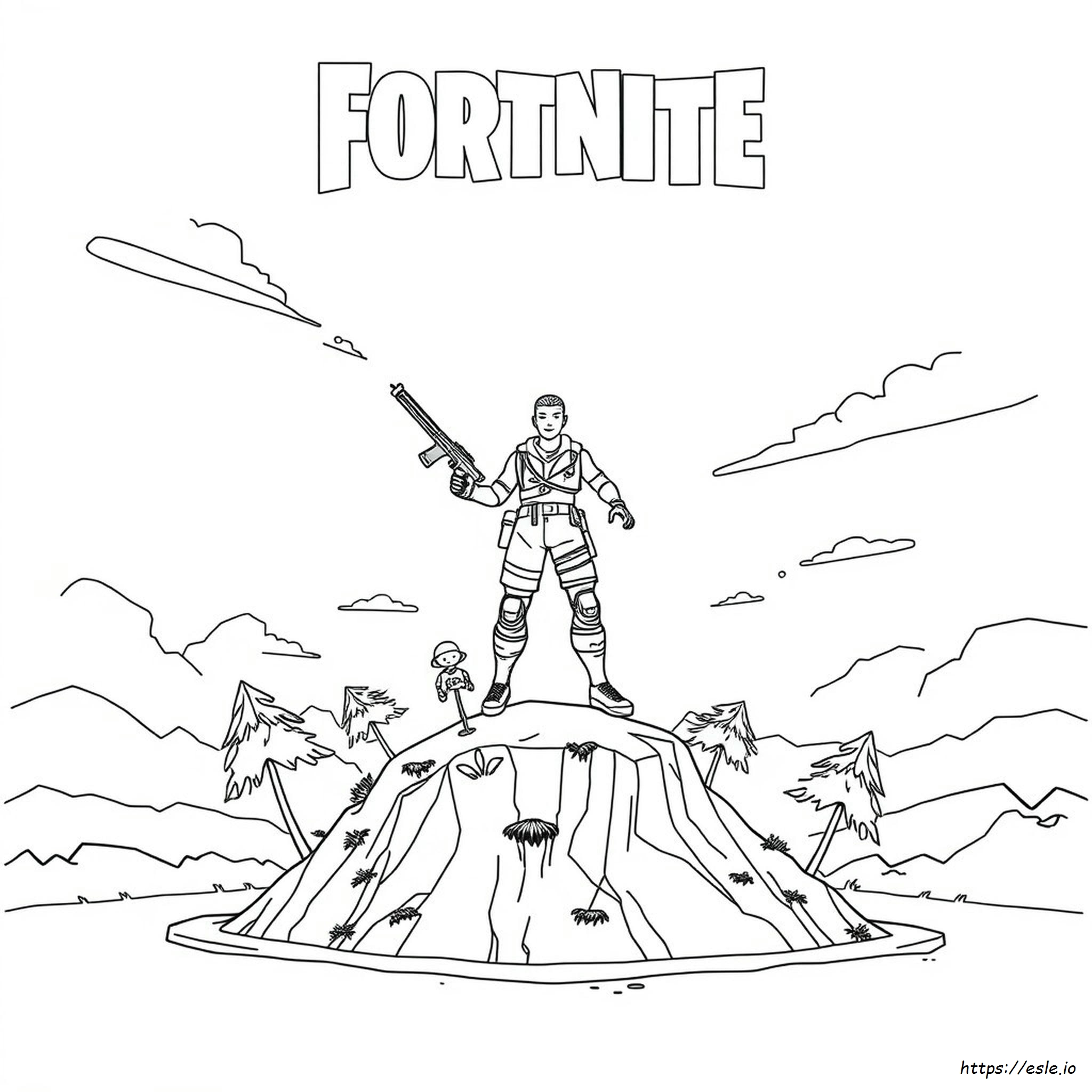 Coloriages Fortnite