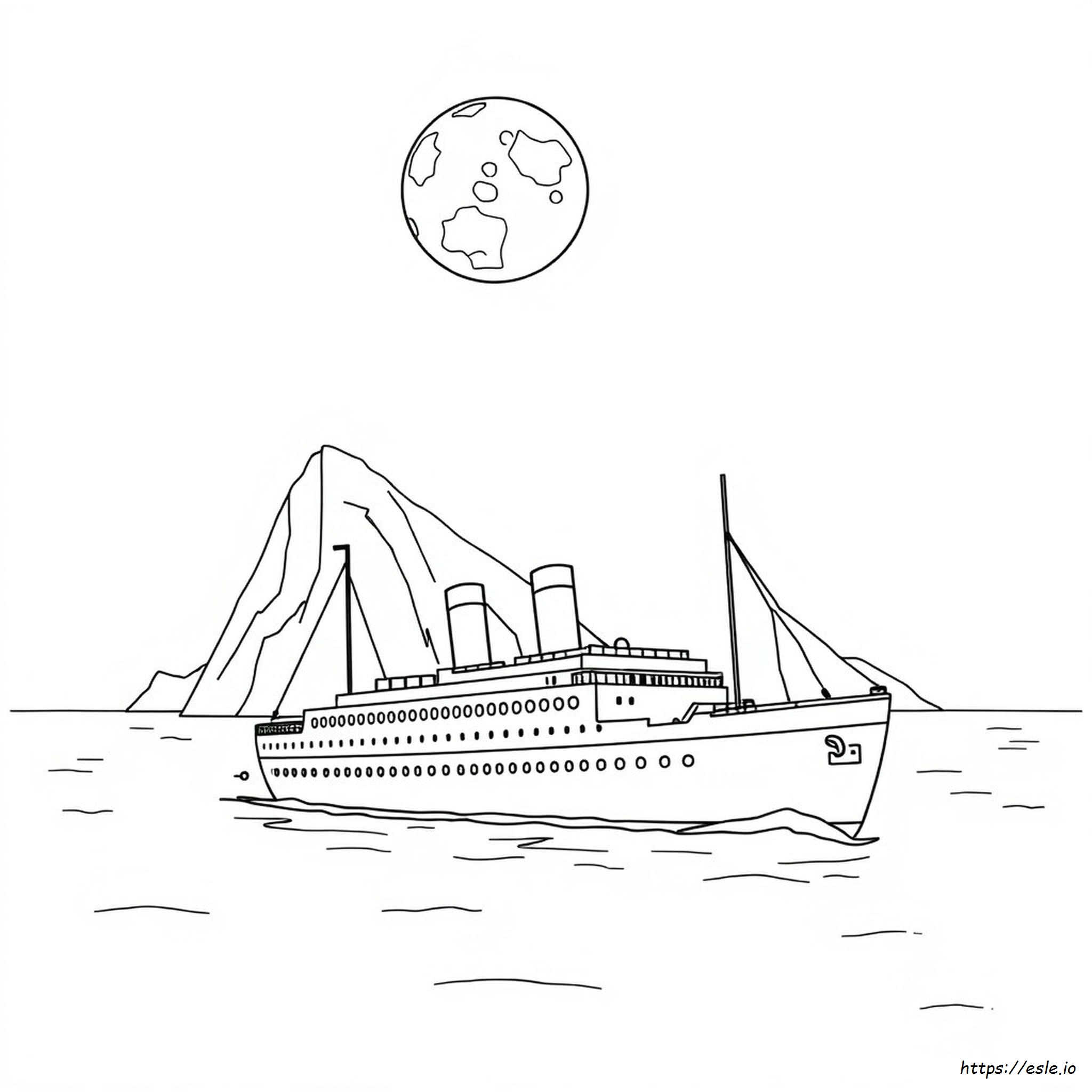 Titanic: Dibujos Para Colorear Del Barco