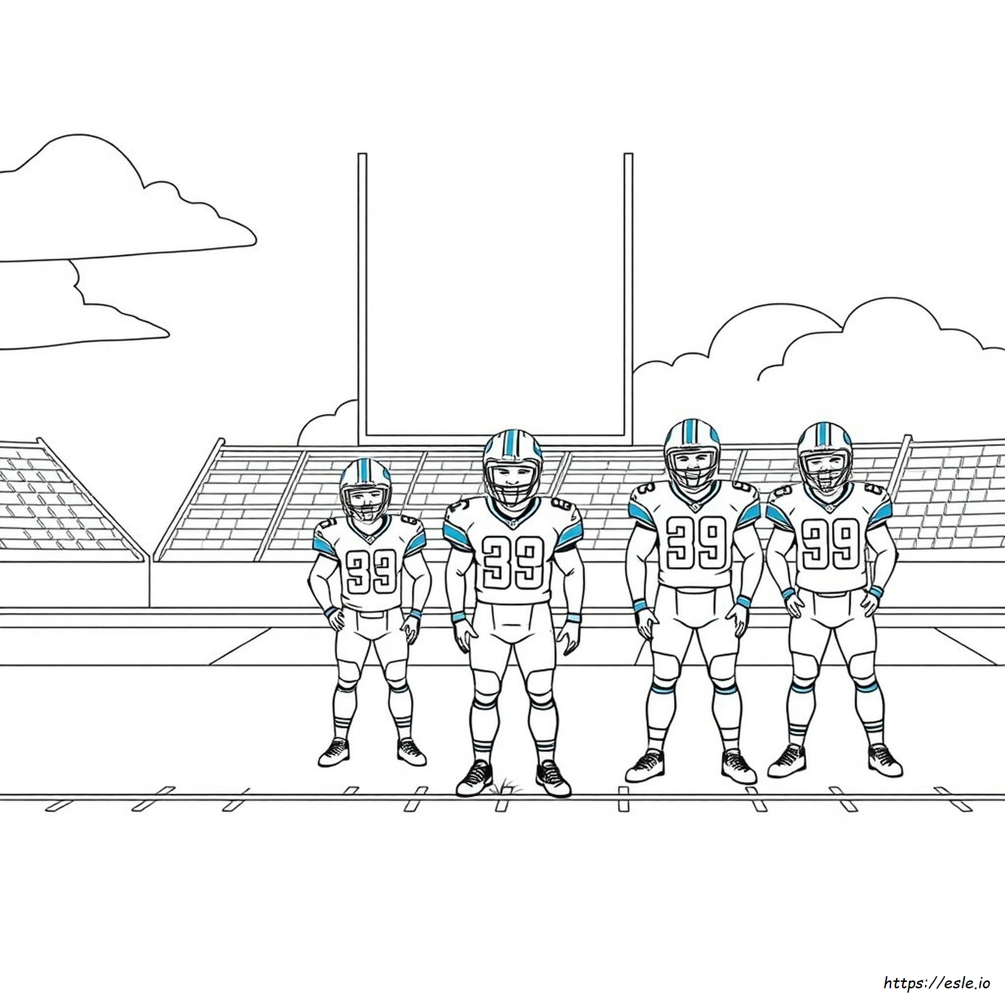 Detroit Lions Coloring Pages Pdf