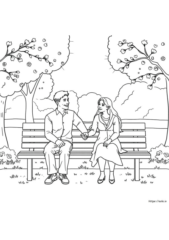 Coloring Page Of Parents
