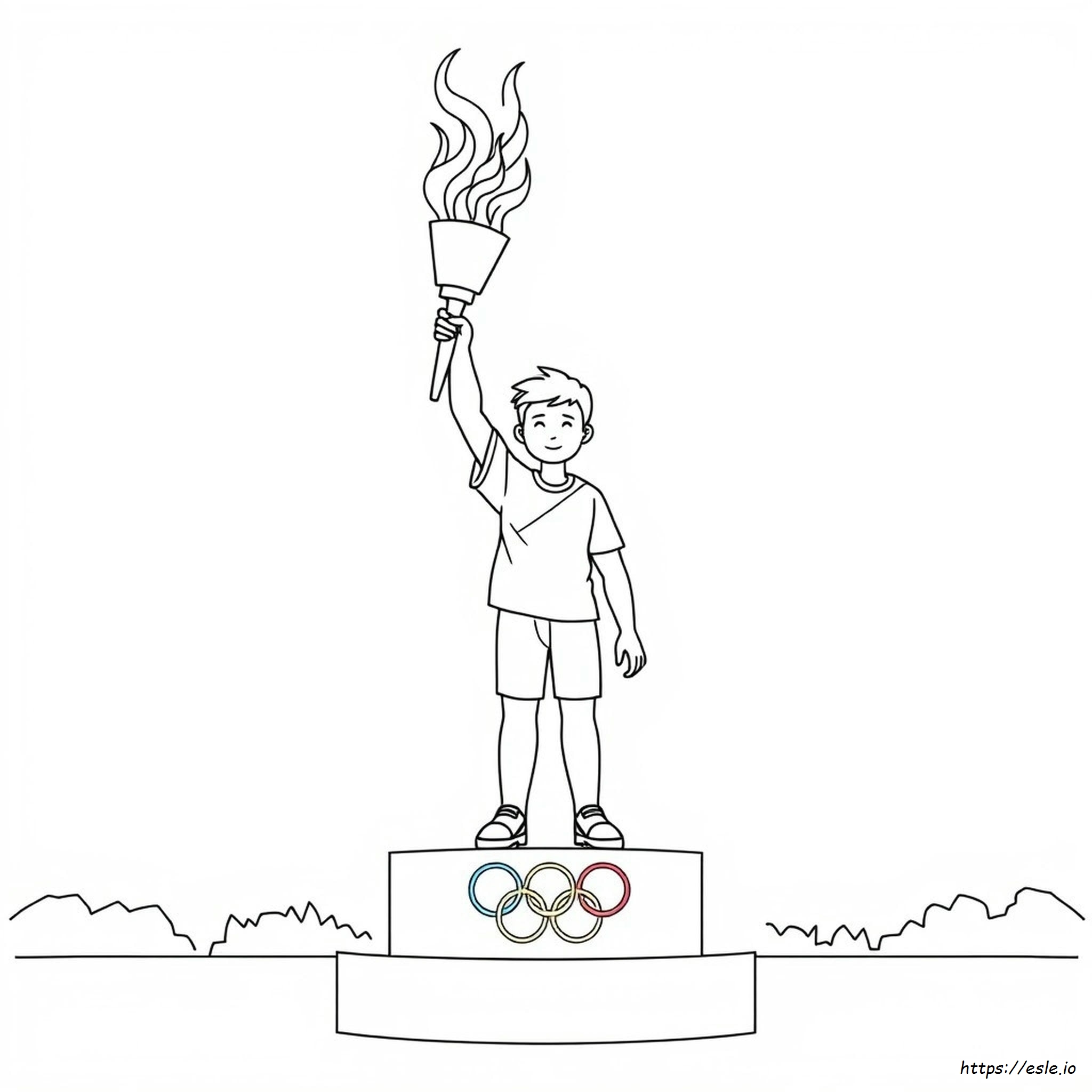 Olympics Coloring Pages - Free Printable Activity