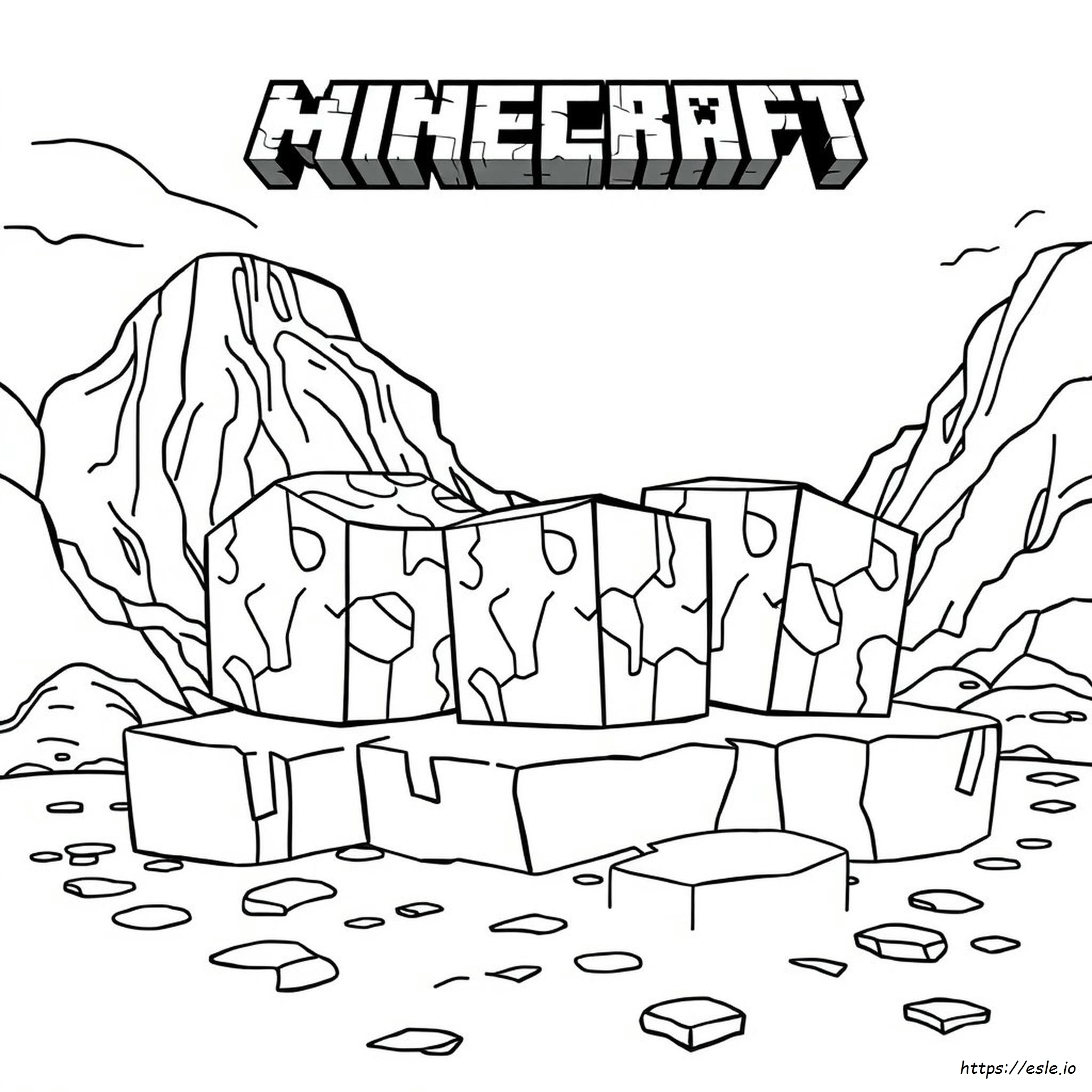 Minecraft Magma Cube Coloring Pages