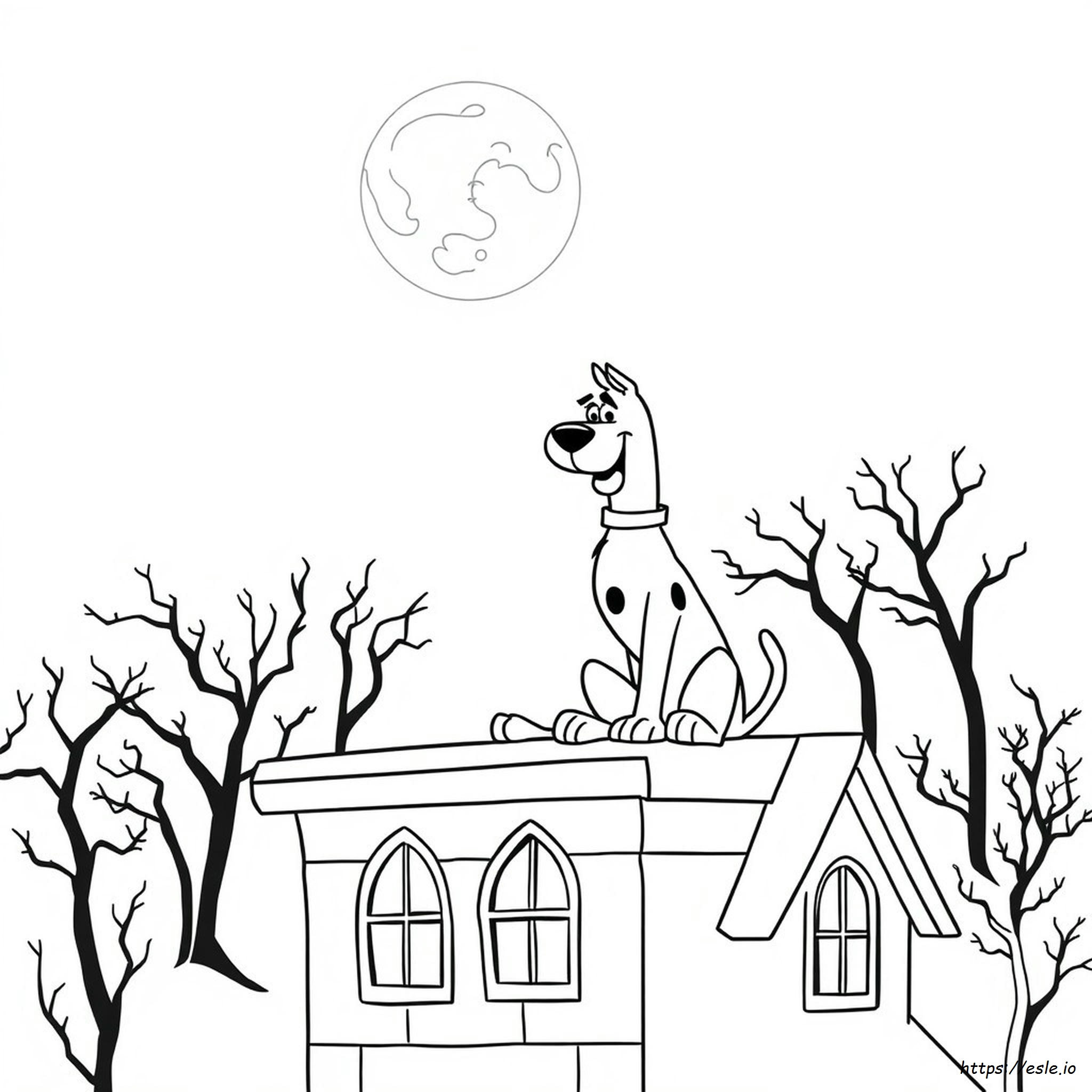Free Scooby Doo Coloring Page - Printable