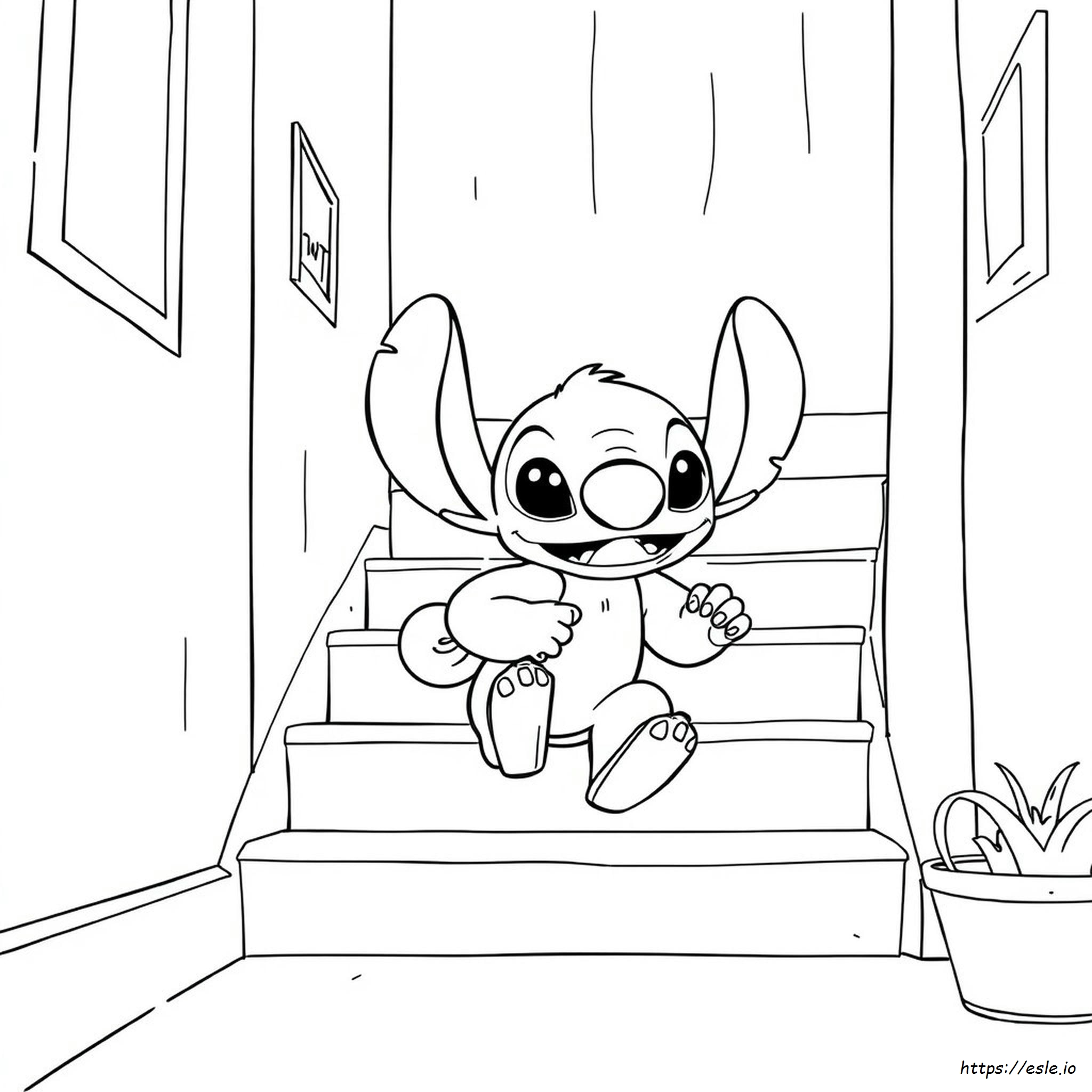 Stitch Herbst Ausmalbilder