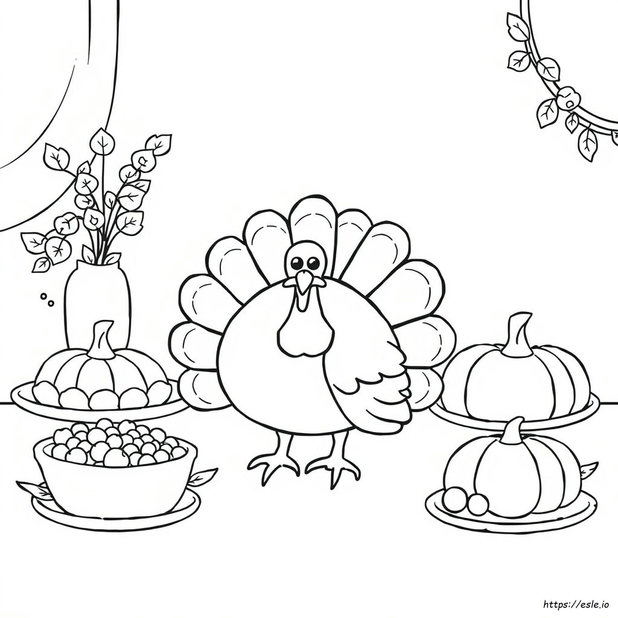 Cool Thanksgiving Coloring Pages
