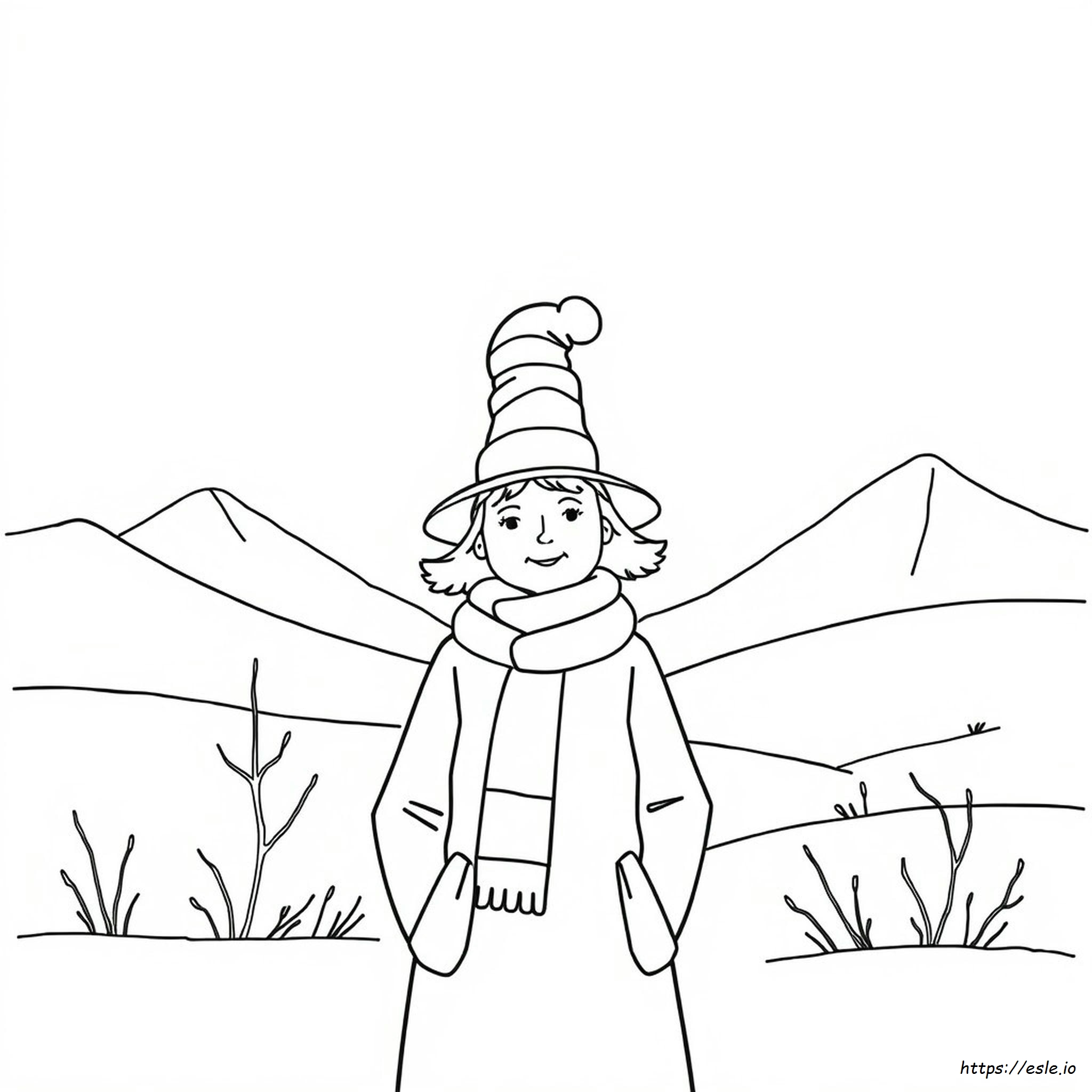 Jan Brett The Hat Coloring Pages