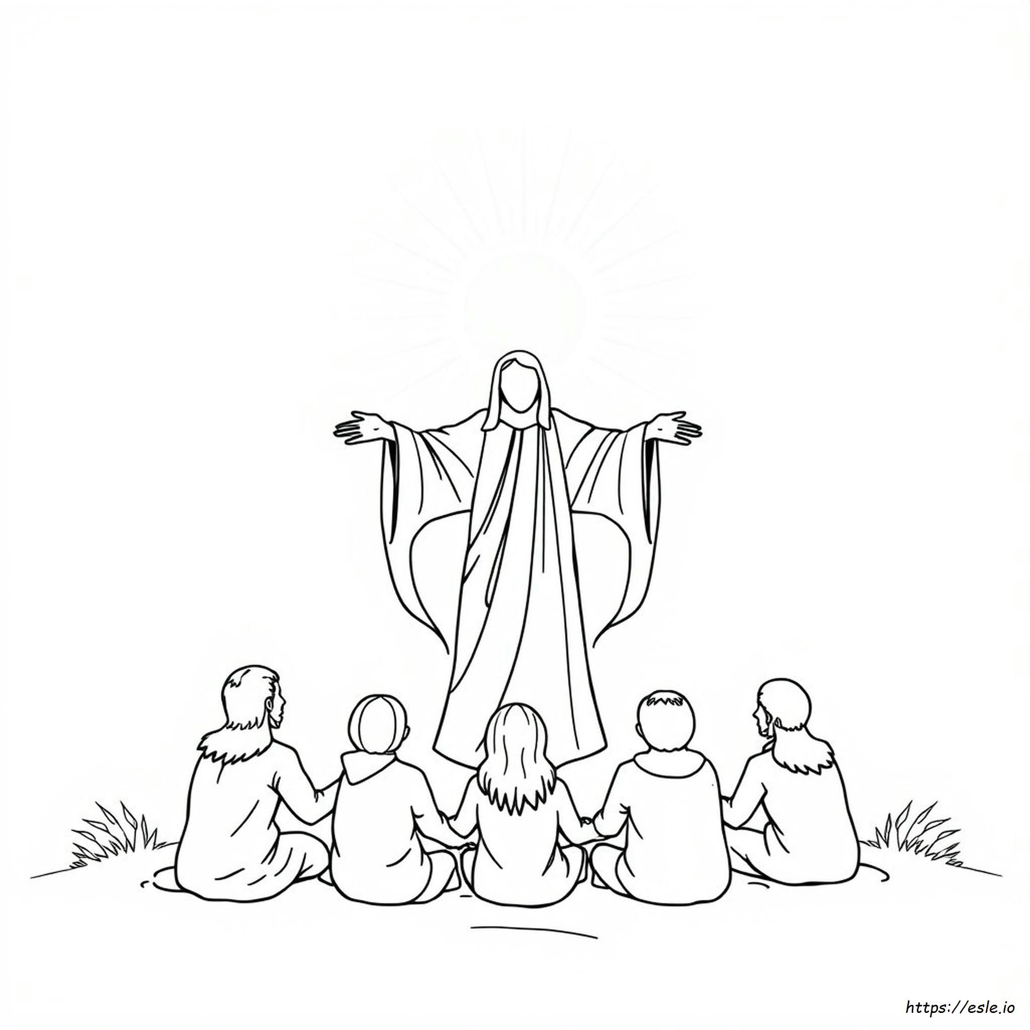 The Holy Ghost Coloring Page - Free Printable