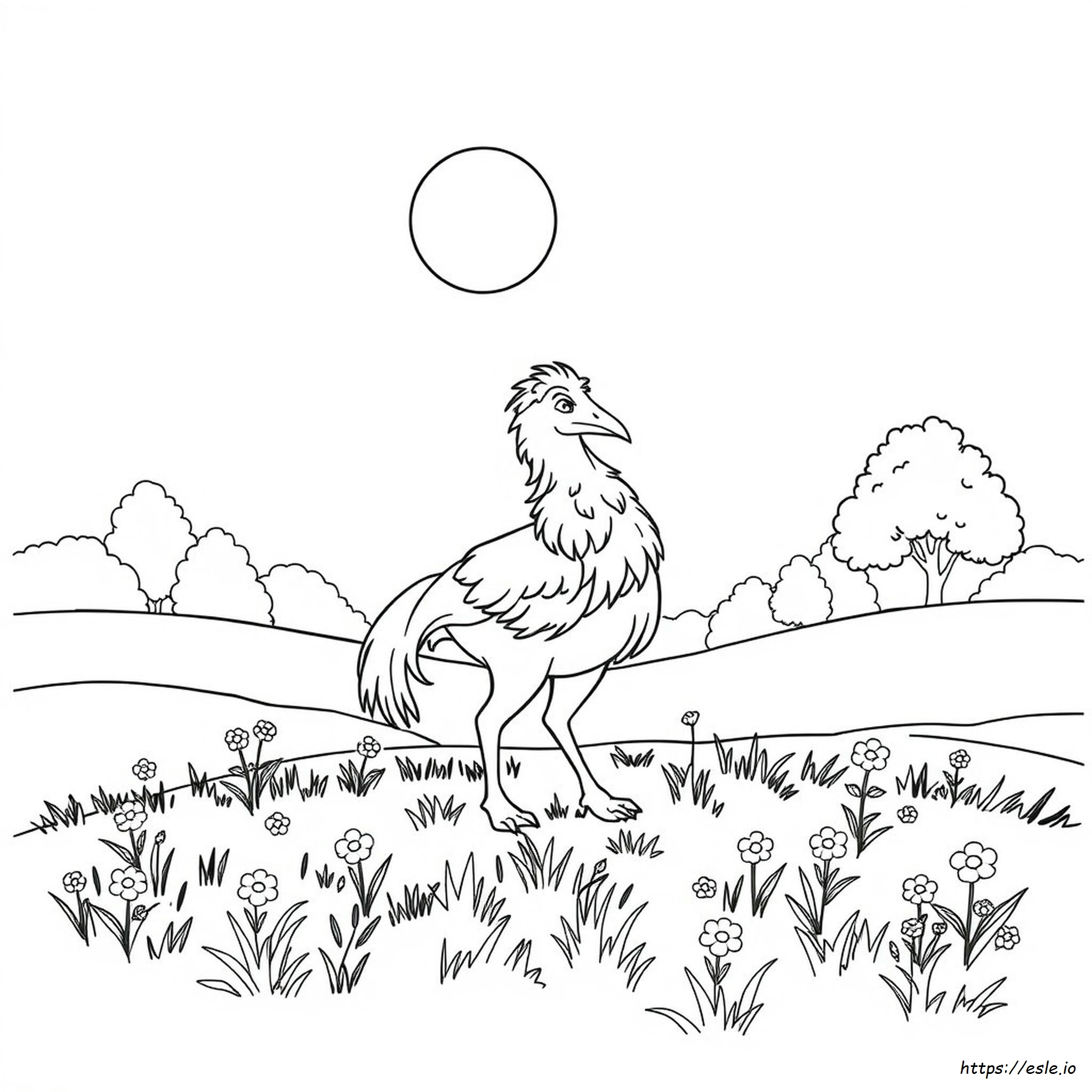 Gambar Mewarnai Hippogriff