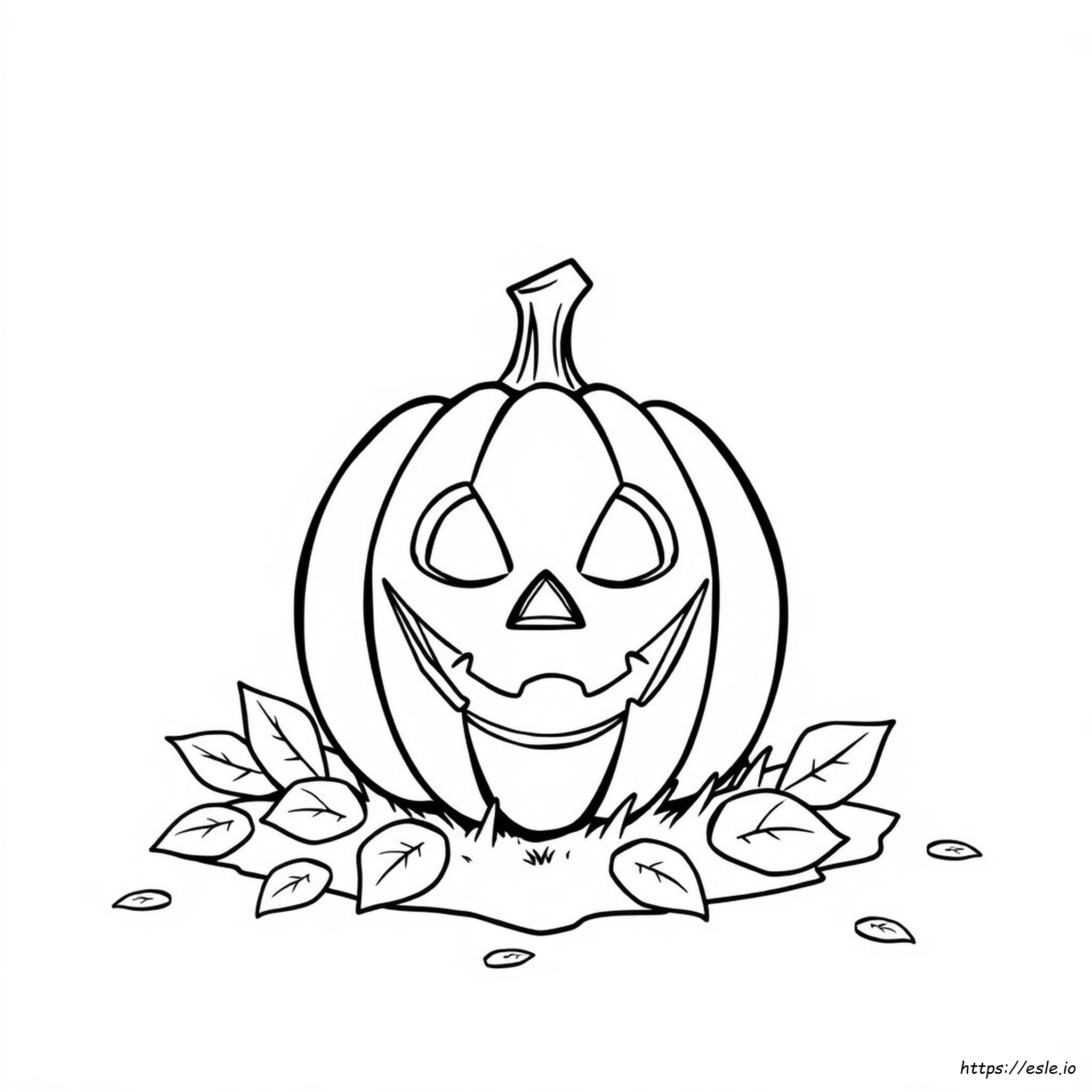 Jack O Lantern Colouring Page - Free Printable