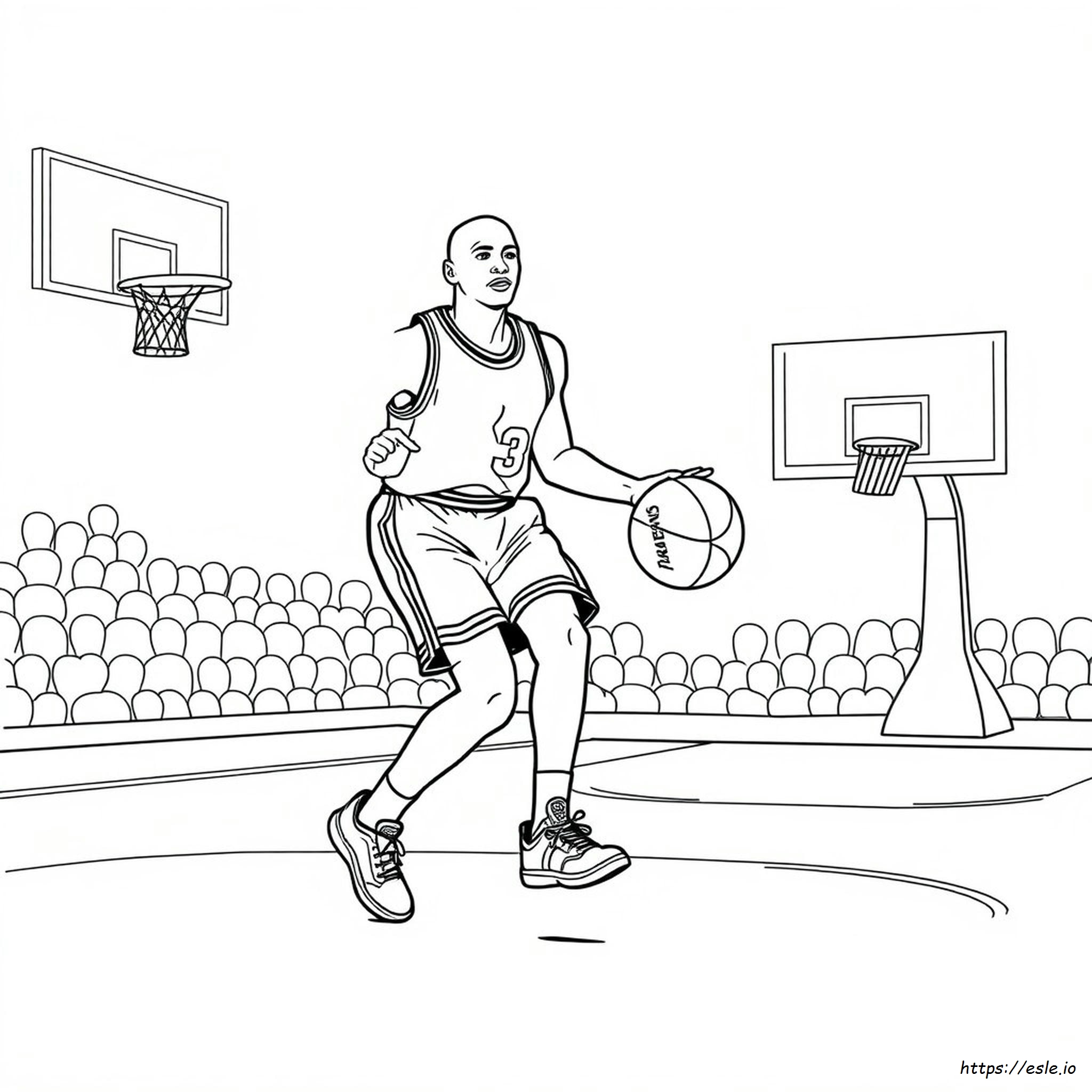 Immagini Da Colorare Di Michael Jordan