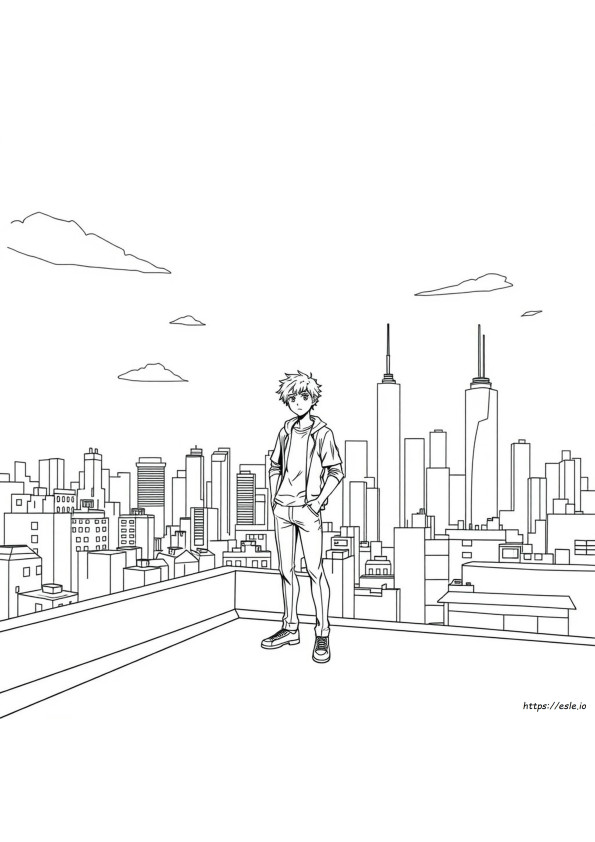 Desenhos De Anime Para Colorir