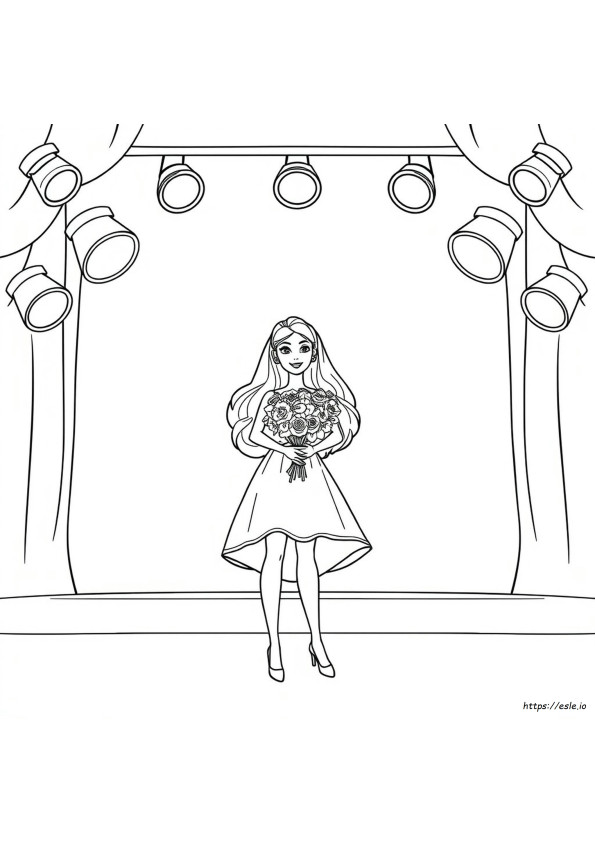 Coloring Pages With Barbie