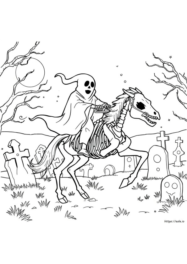 Coloriage Ghost Rider