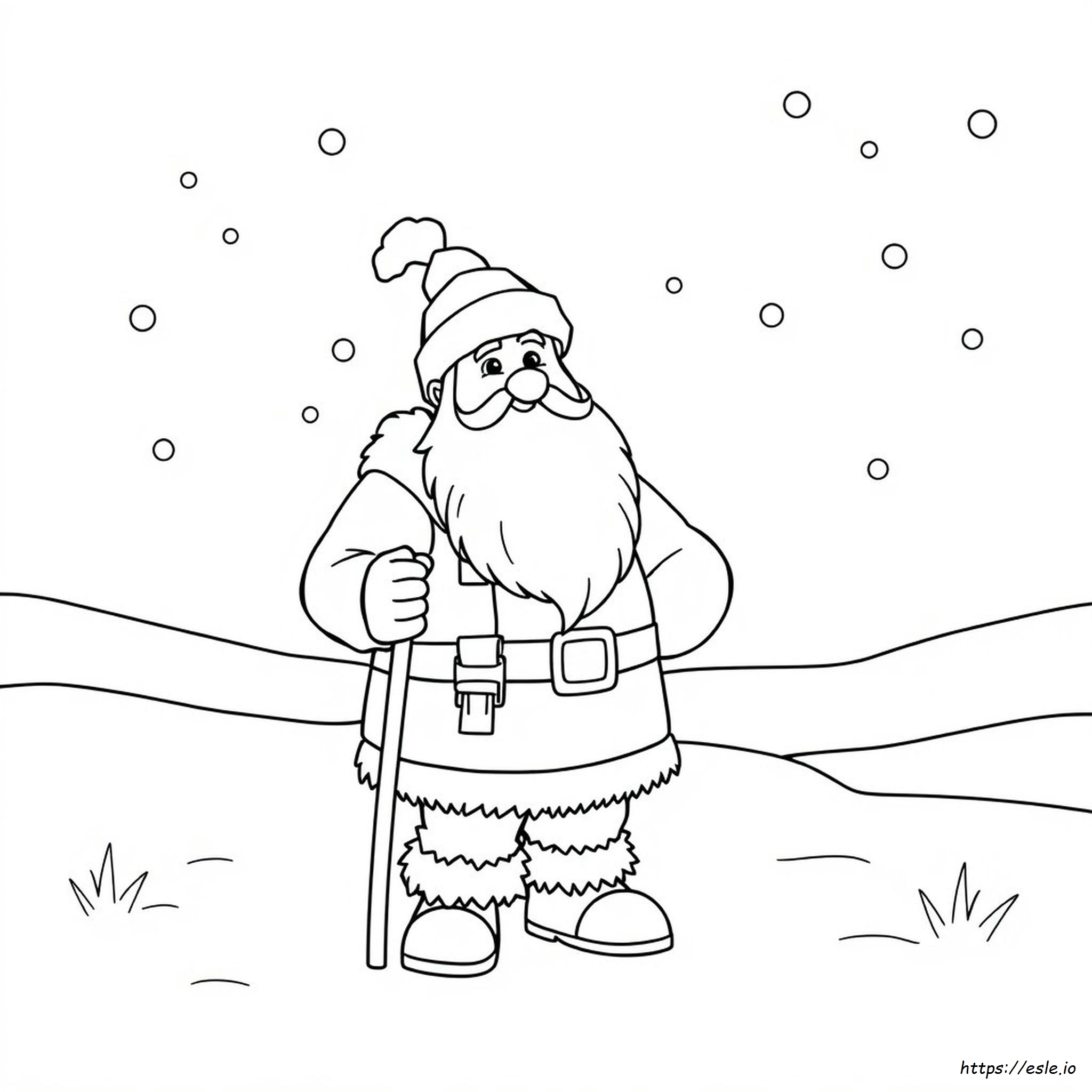 Yukon Cornelius Gambar Mewarnai