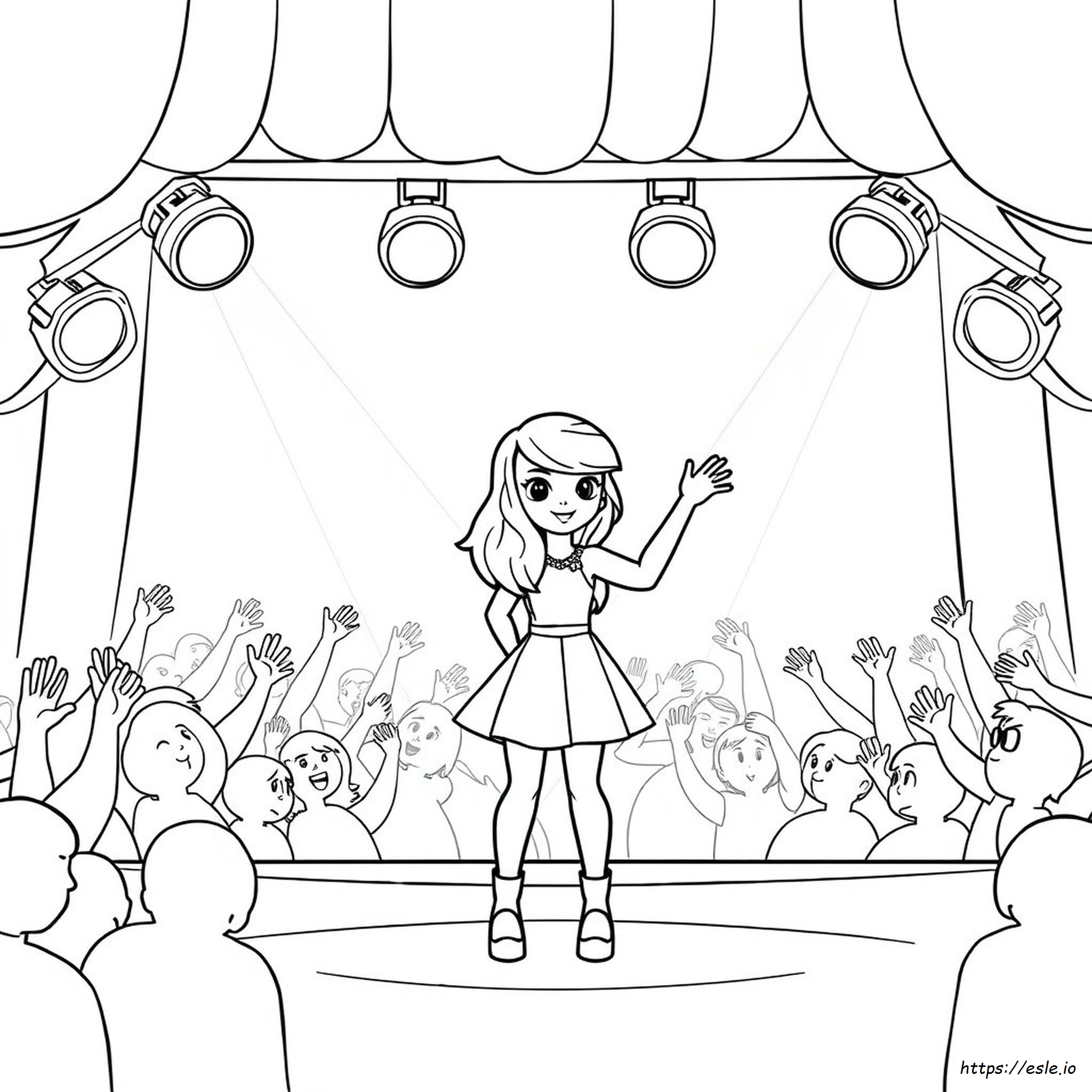 Swiftie Gambar Mewarnai - PDF Gratis untuk Dicetak