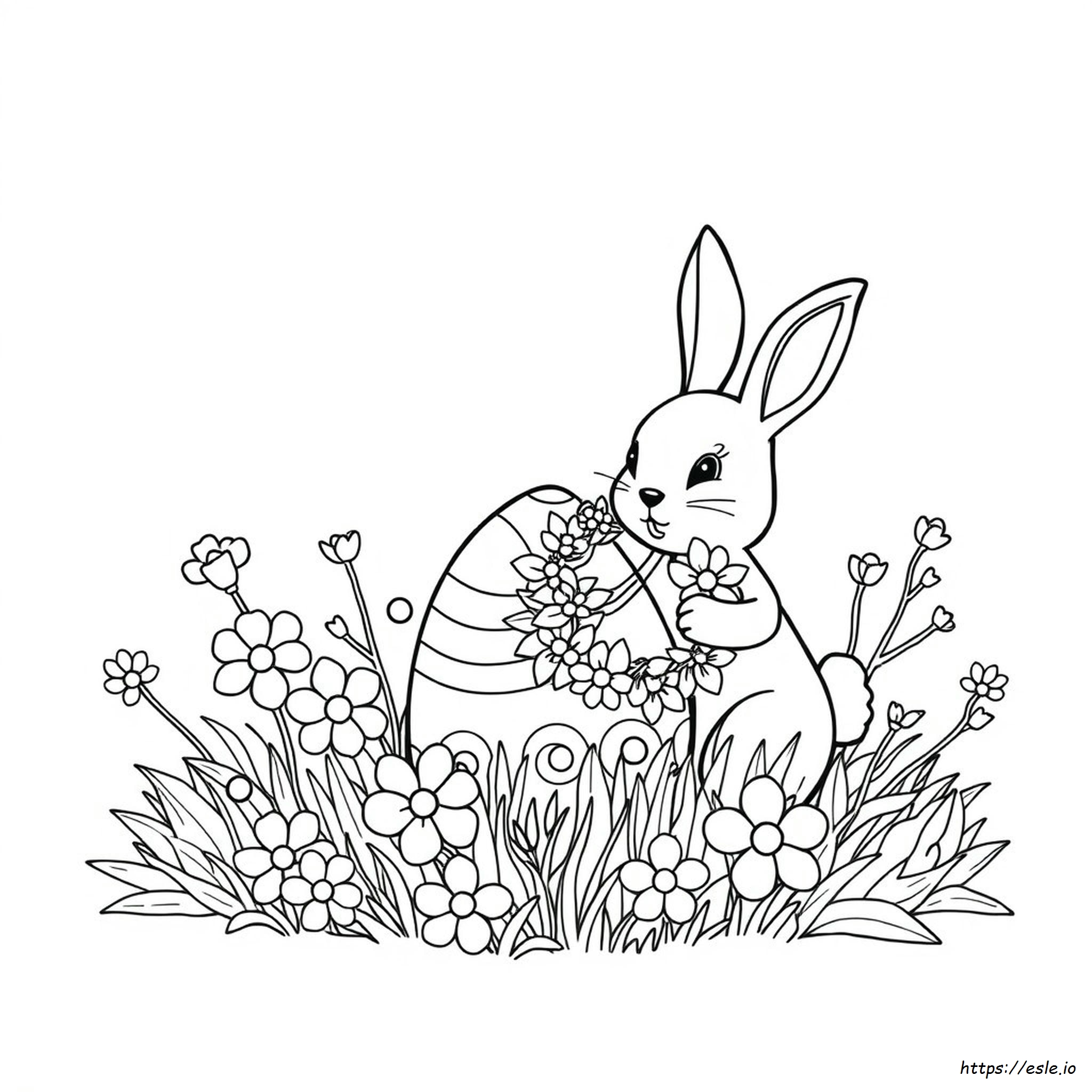 Coloriage Œuf De Pâques À Imprimer Gratuit